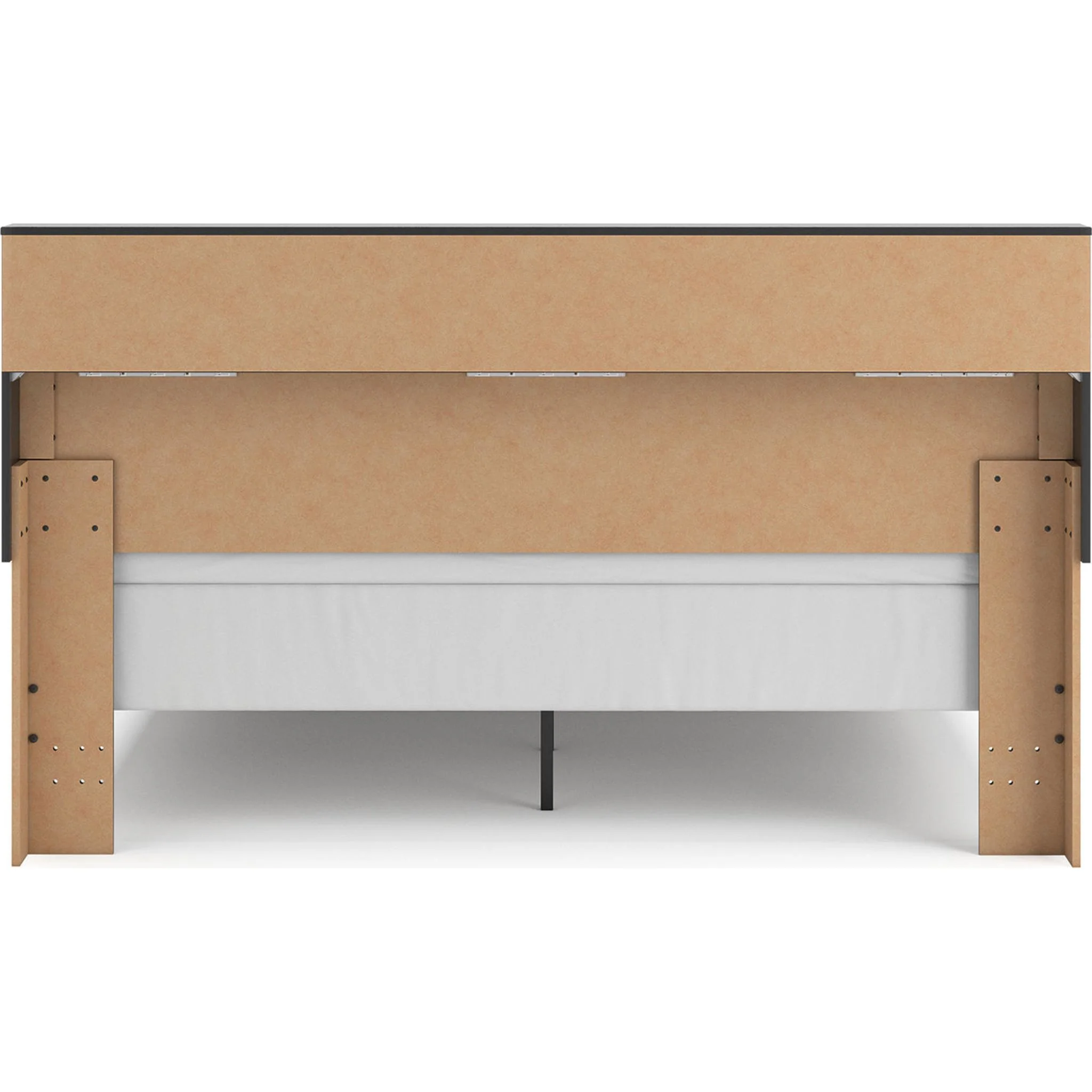 Broachmyn King Bookcase Bed - Black/Gray - Image 4