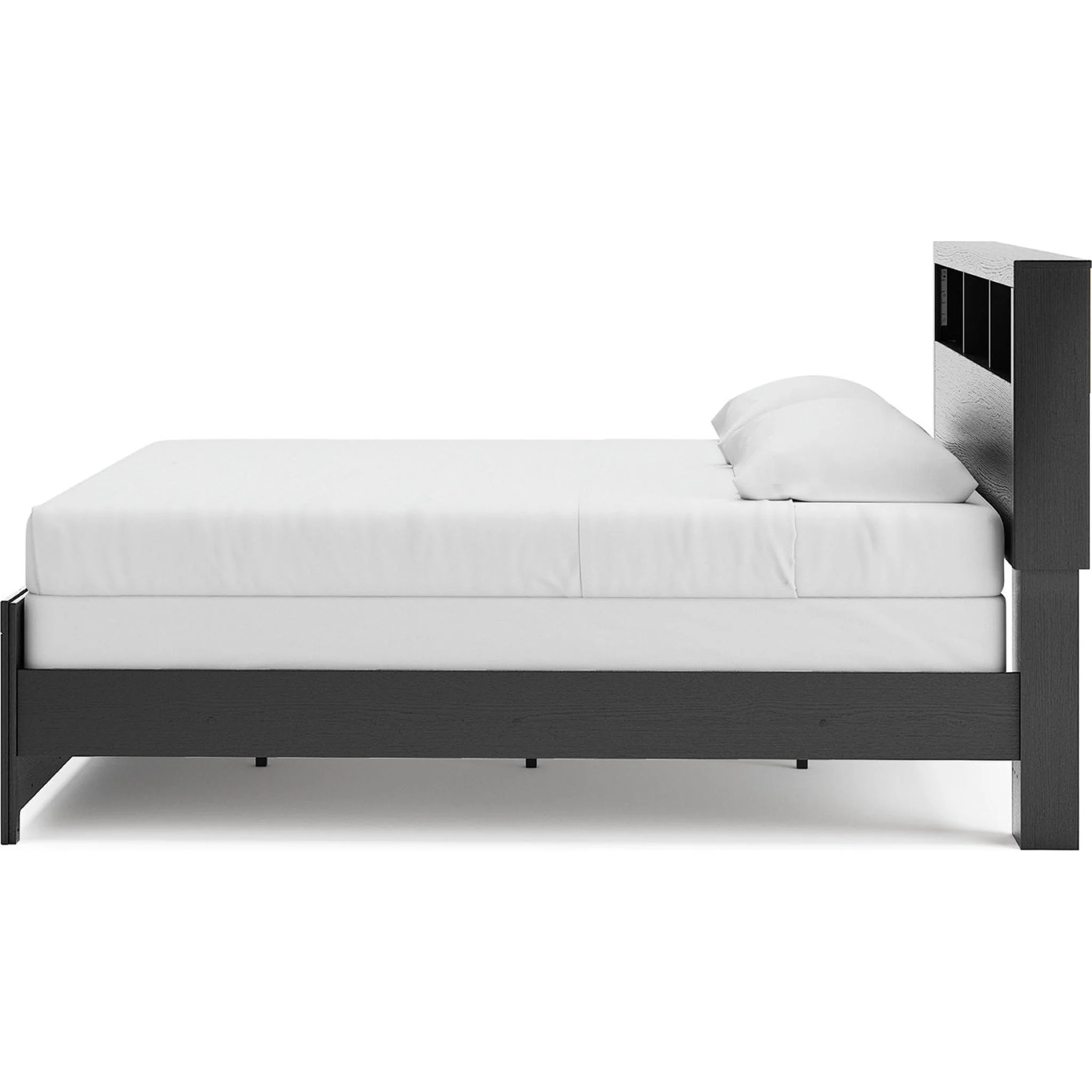 Broachmyn King Bookcase Bed - Black/Gray - Image 9