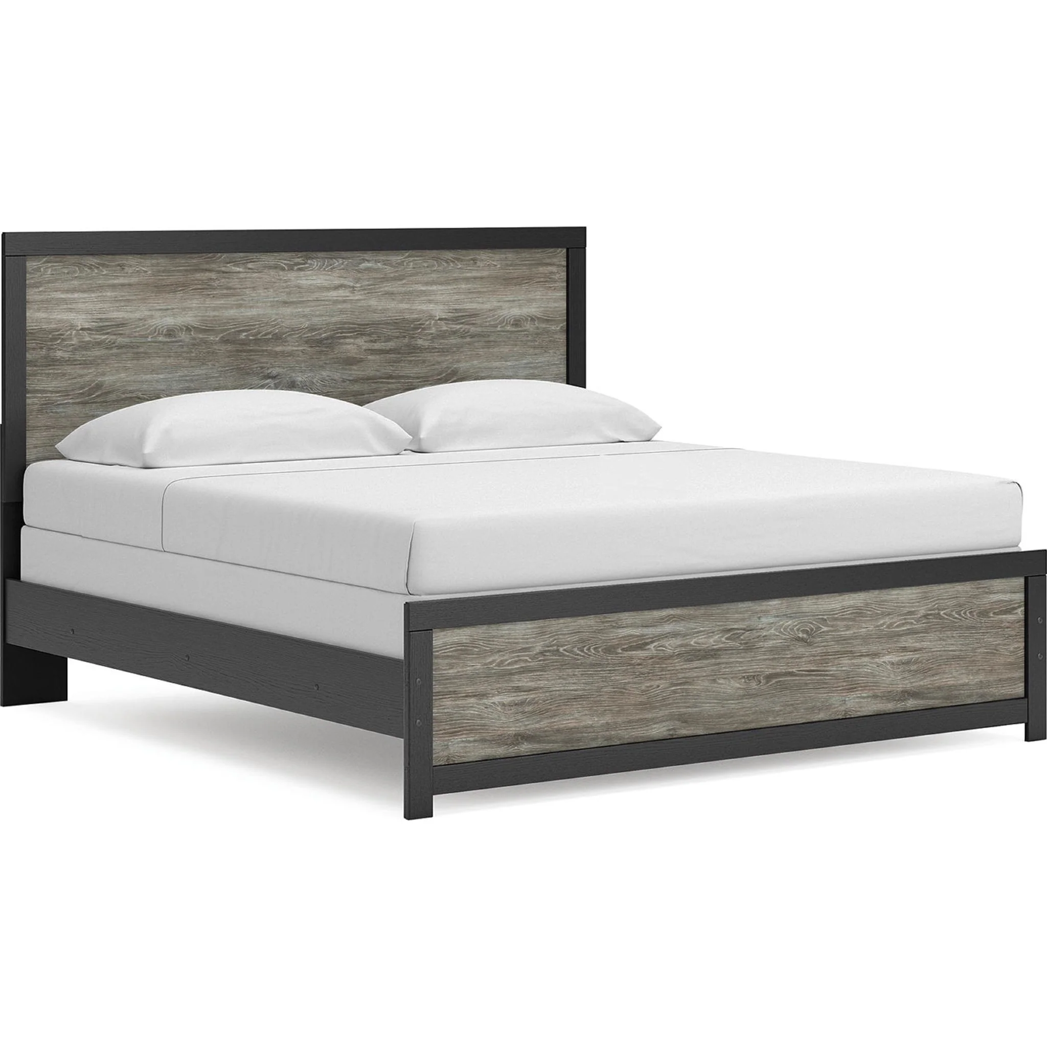 Broachmyn King Panel Bed - Black/Gray - Image 3