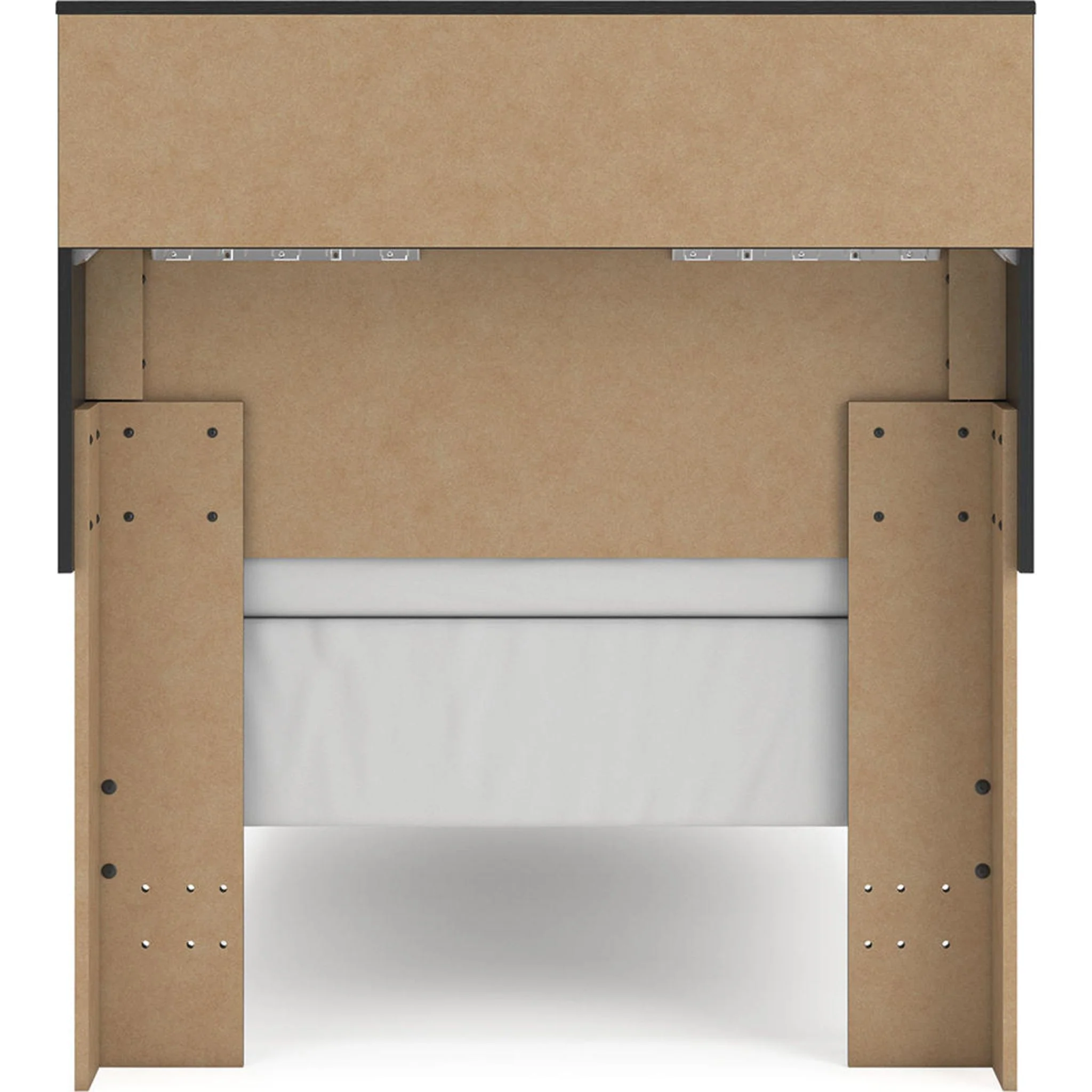 Broachmyn Twin Bookcase Bed - Black/Gray - Image 4