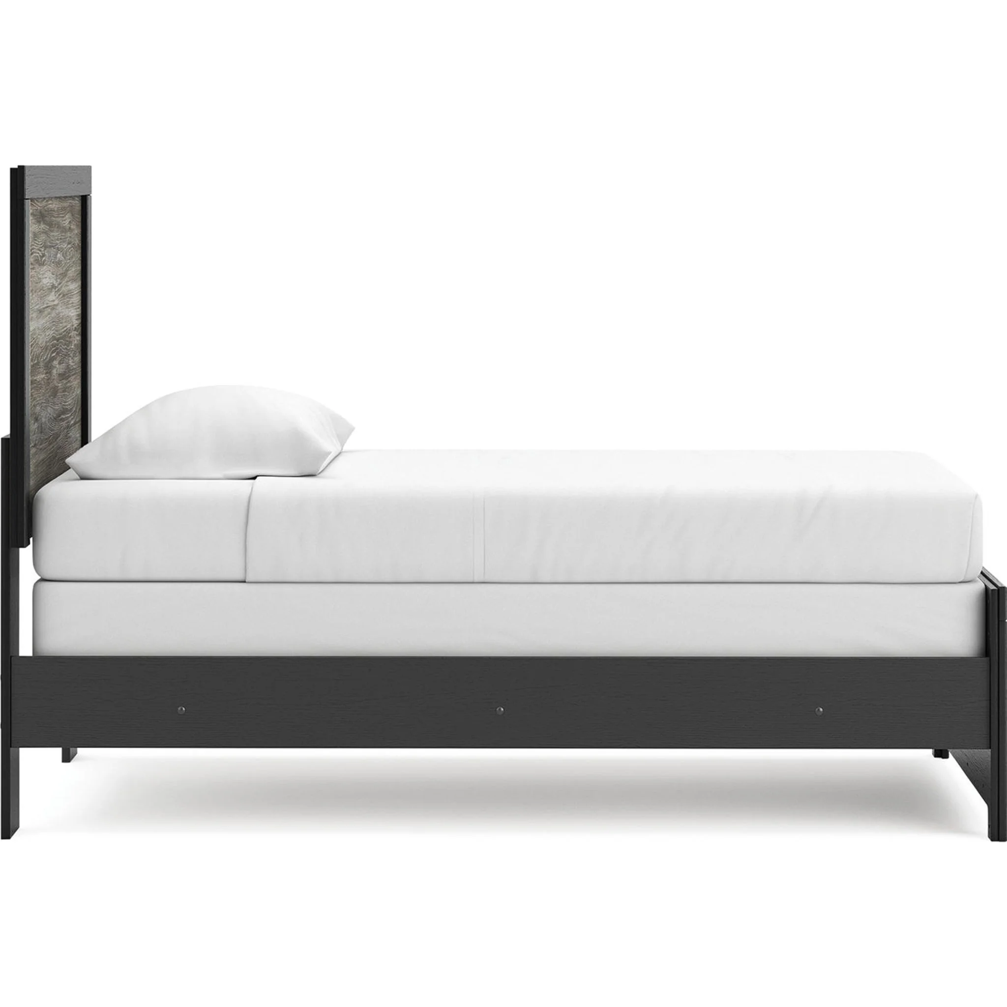 Broachmyn Twin Panel Bed - Black/Gray - Image 7