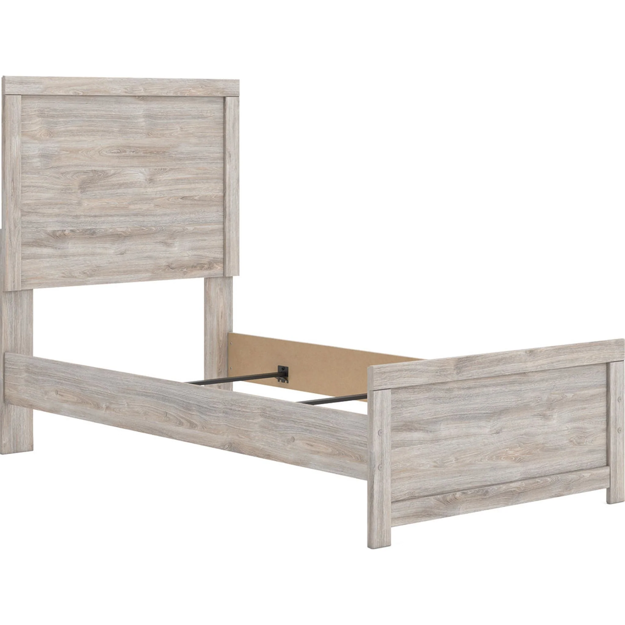 Broachmyn Twin Panel Bed - Gray - Image 2