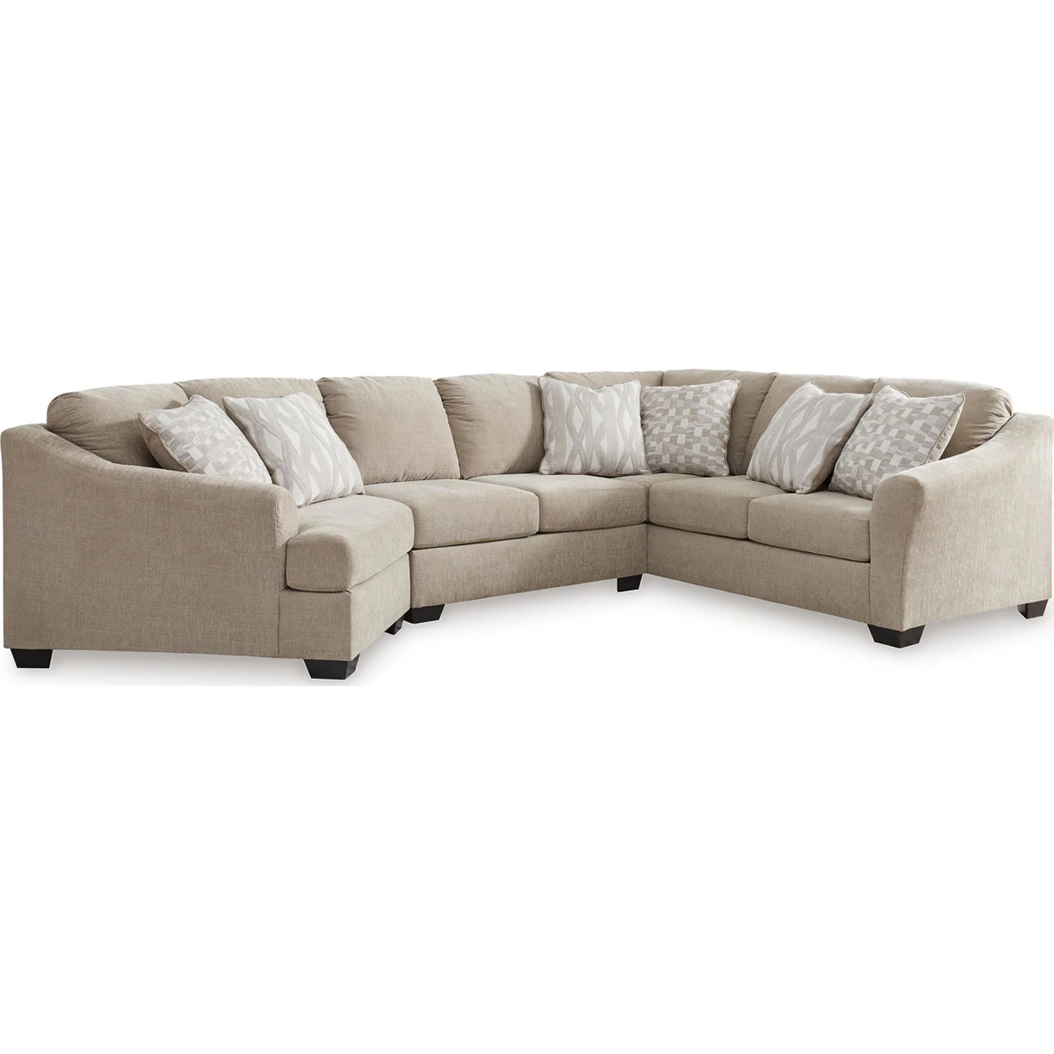 Brogan Bay 3 Piece Sectional with Cuddler - Image 7