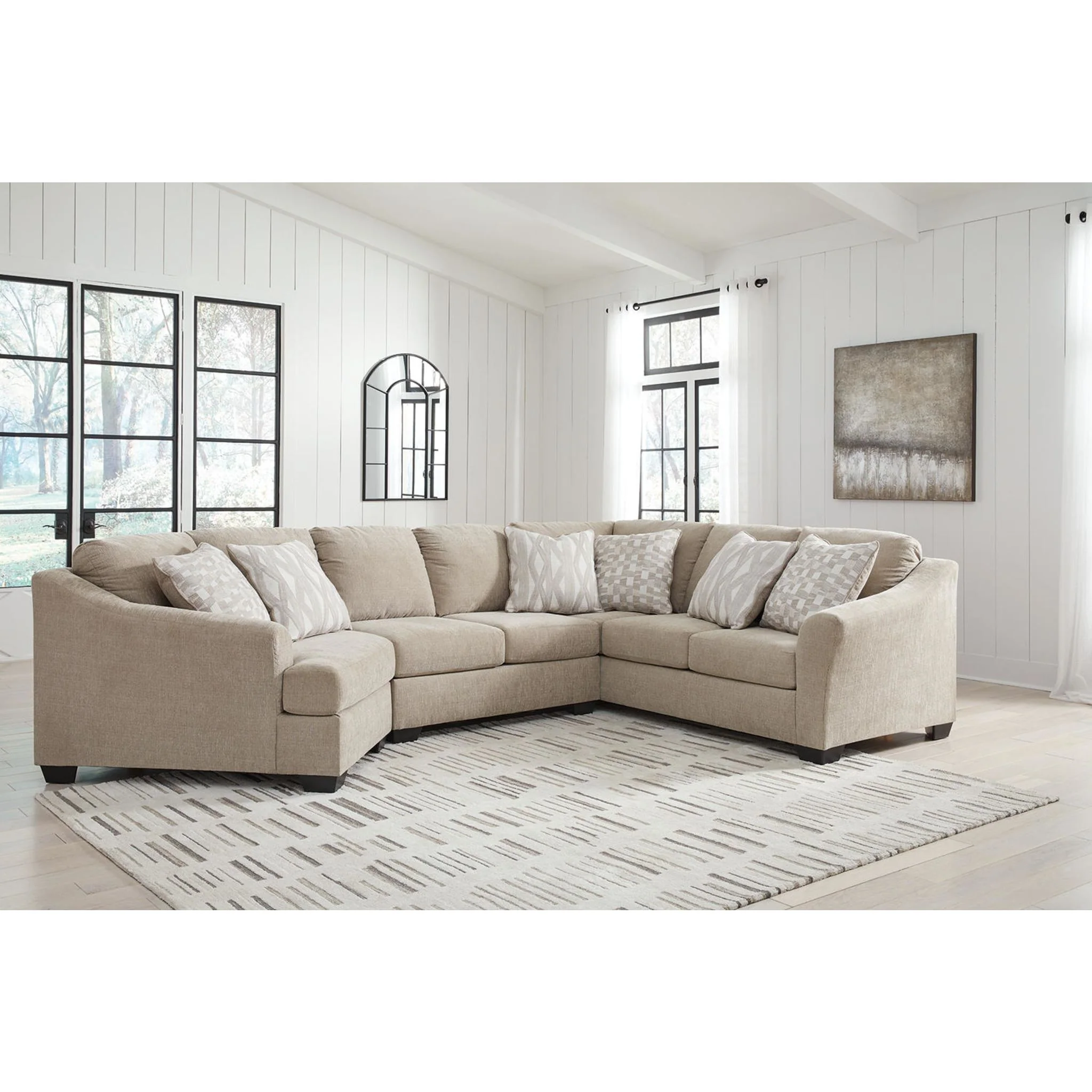Brogan Bay 3 Piece Sectional with Cuddler - Image 9