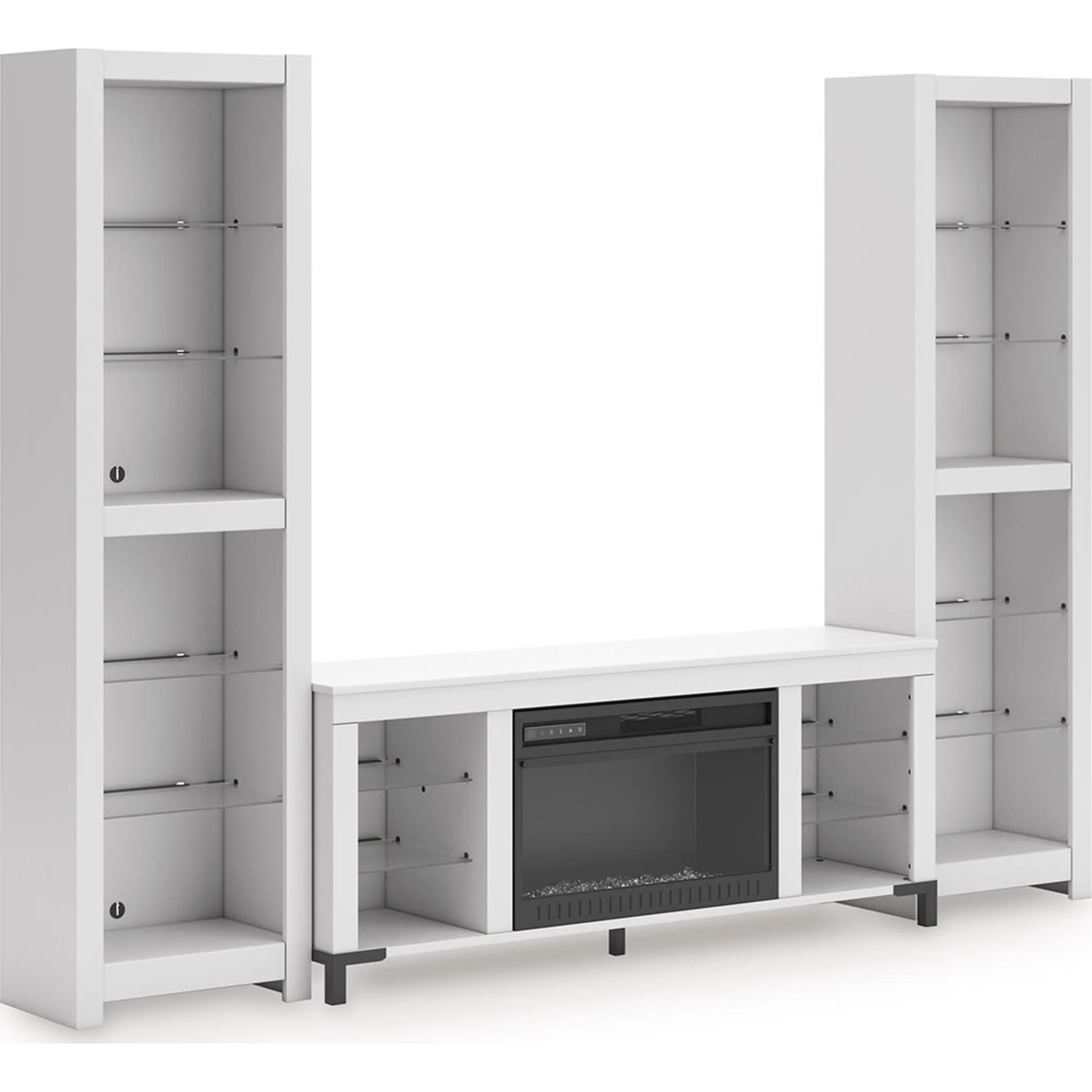 Brollevi 3 Piece Entertainment Unit - White - Image 10