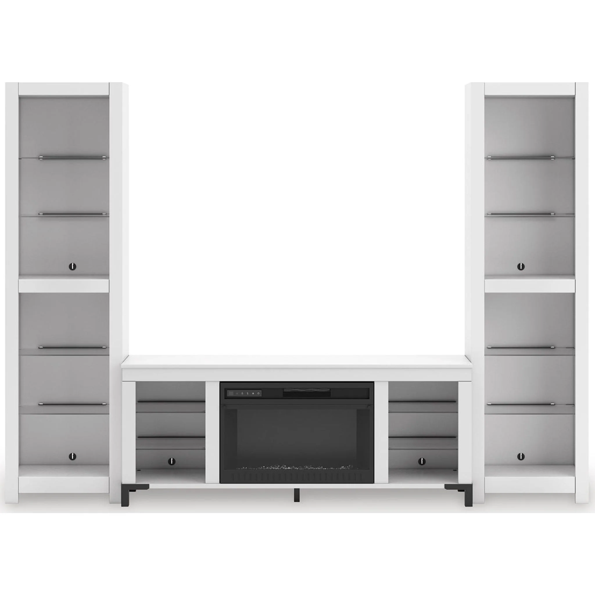 Brollevi 3 Piece Entertainment Unit - White - Image 12