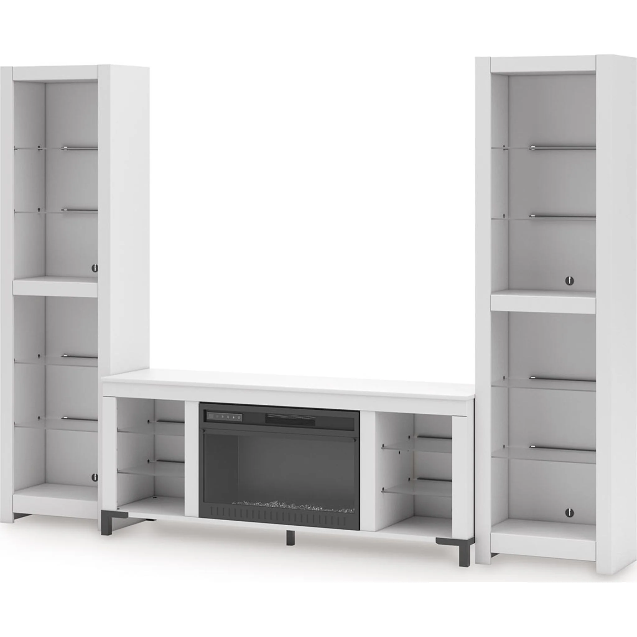 Brollevi 3 Piece Entertainment Unit - White - Image 18