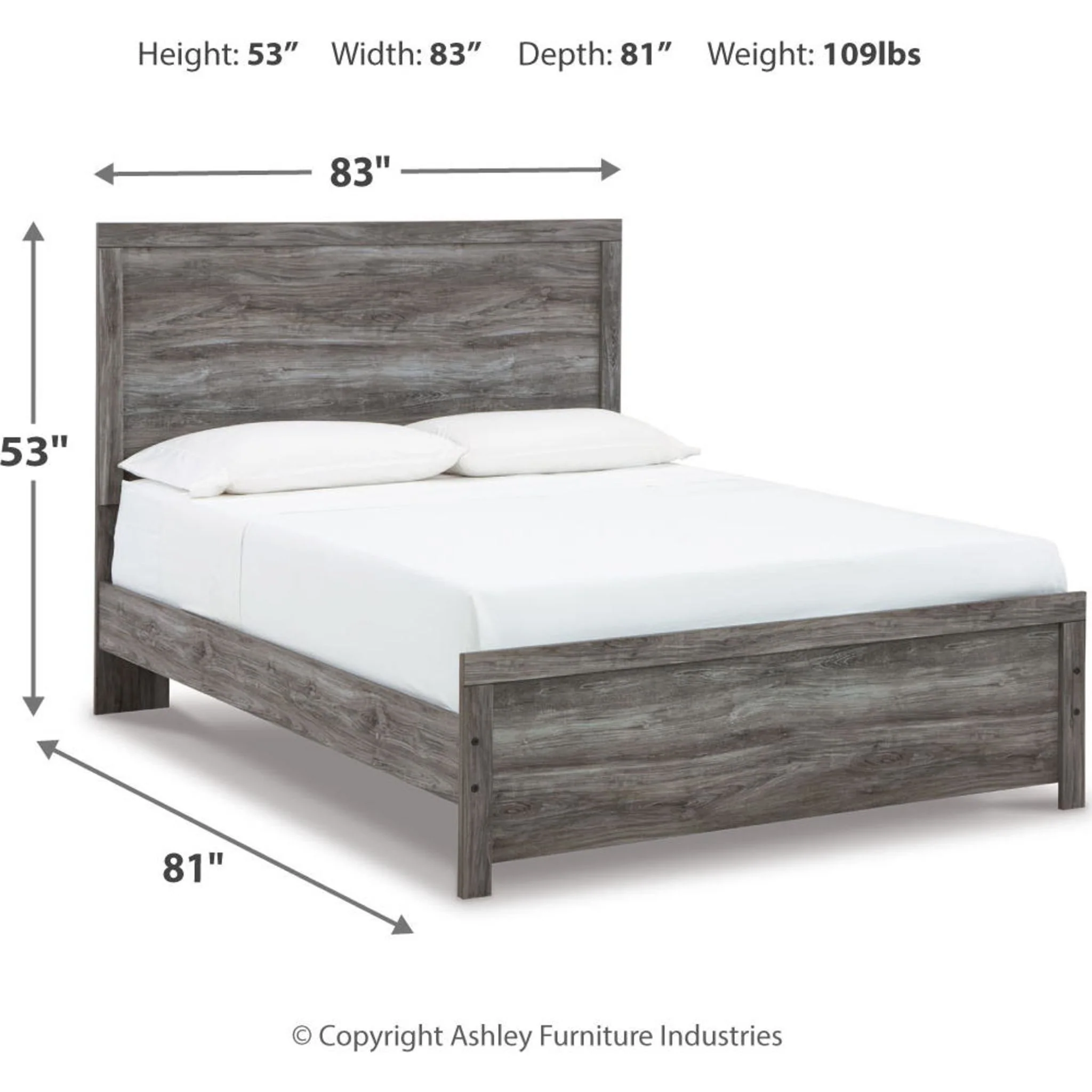 Bronyan 6 Piece Panel Bedroom - Image 5