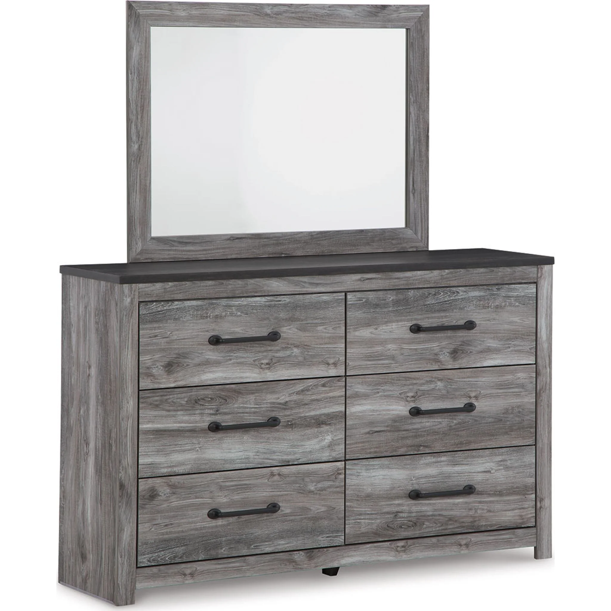 Bronyan Dresser and Mirror - Dark Gray - Image 9