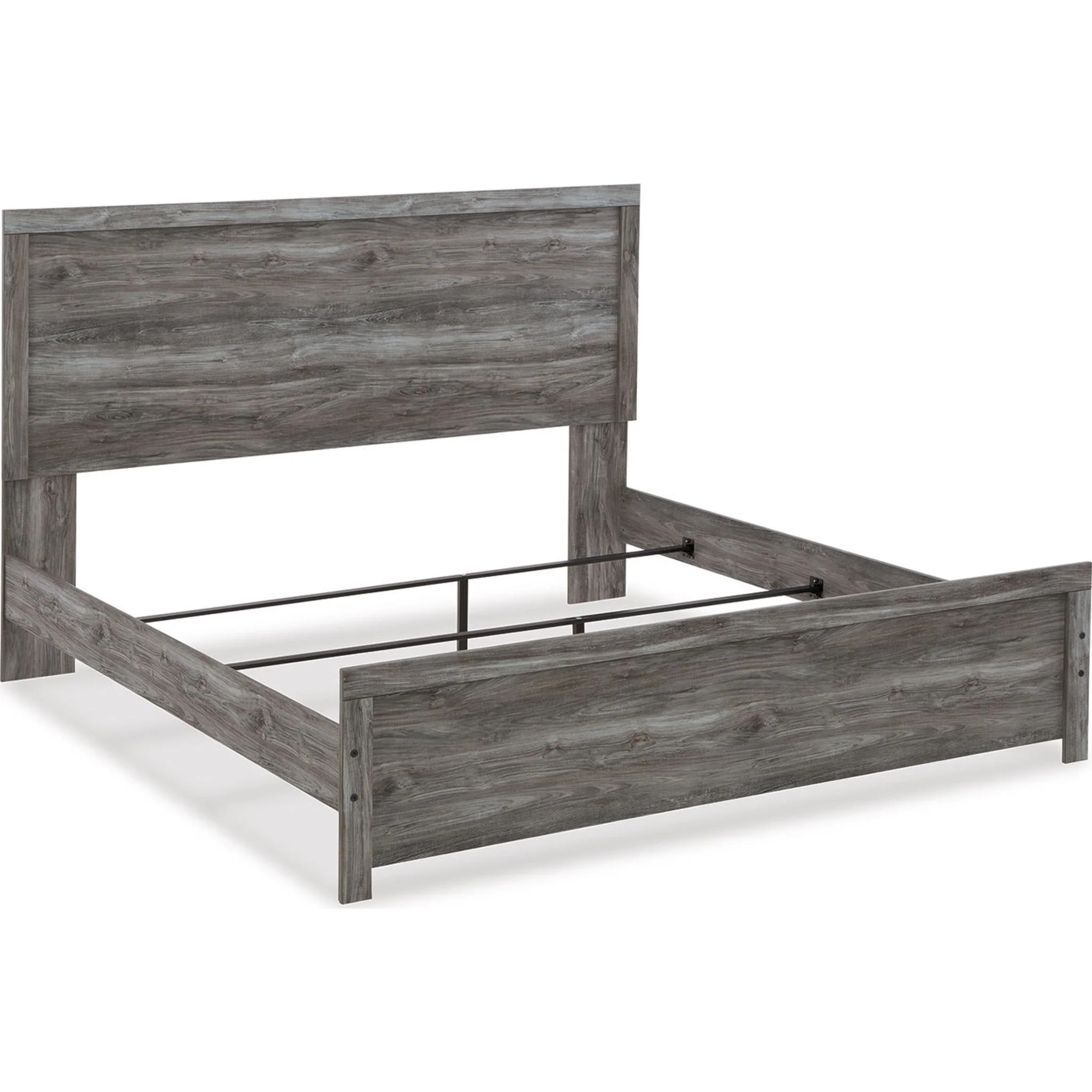 Bronyan King Panel Bed - Dark Gray - Image 6