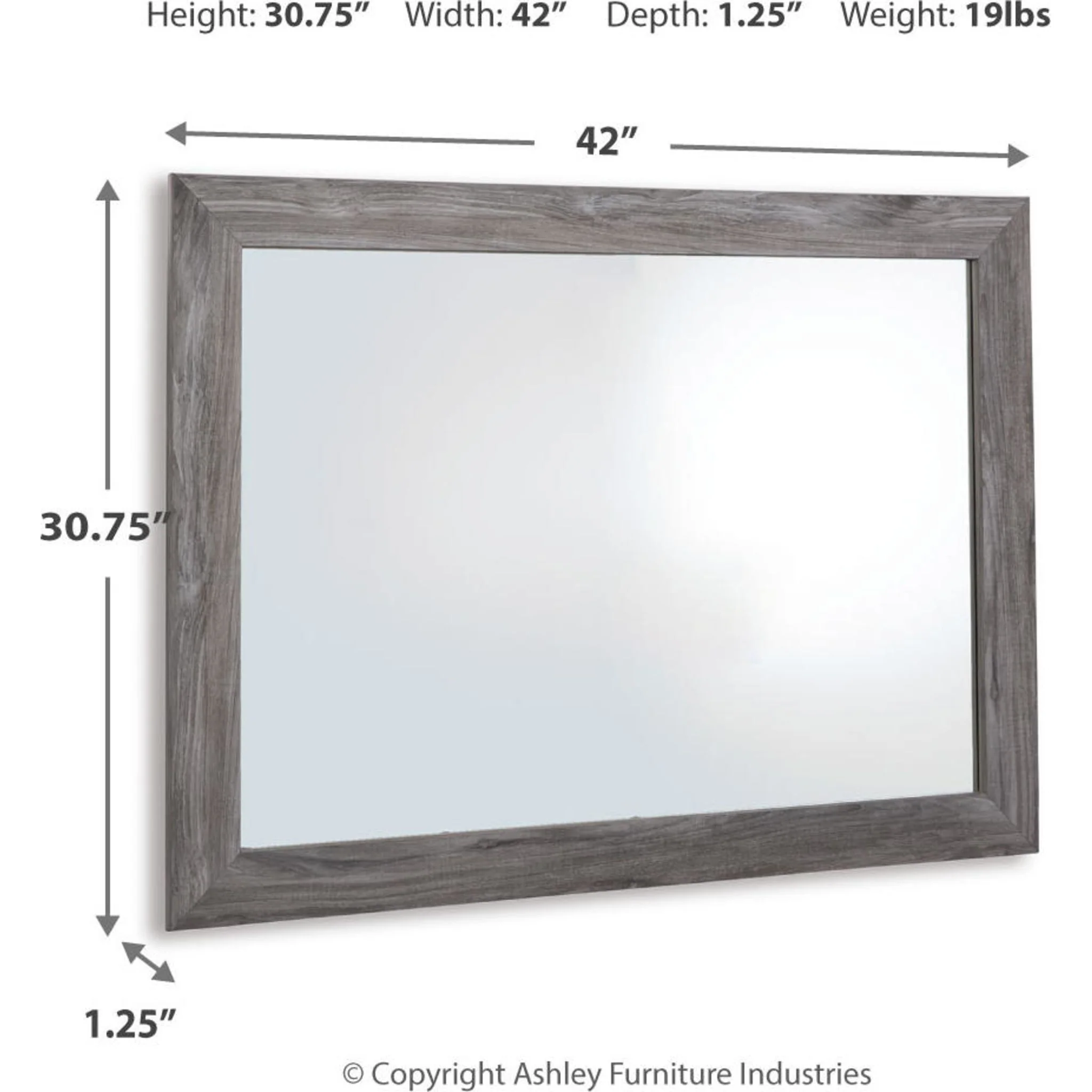 Bronyan Mirror - Dark Gray - Image 4