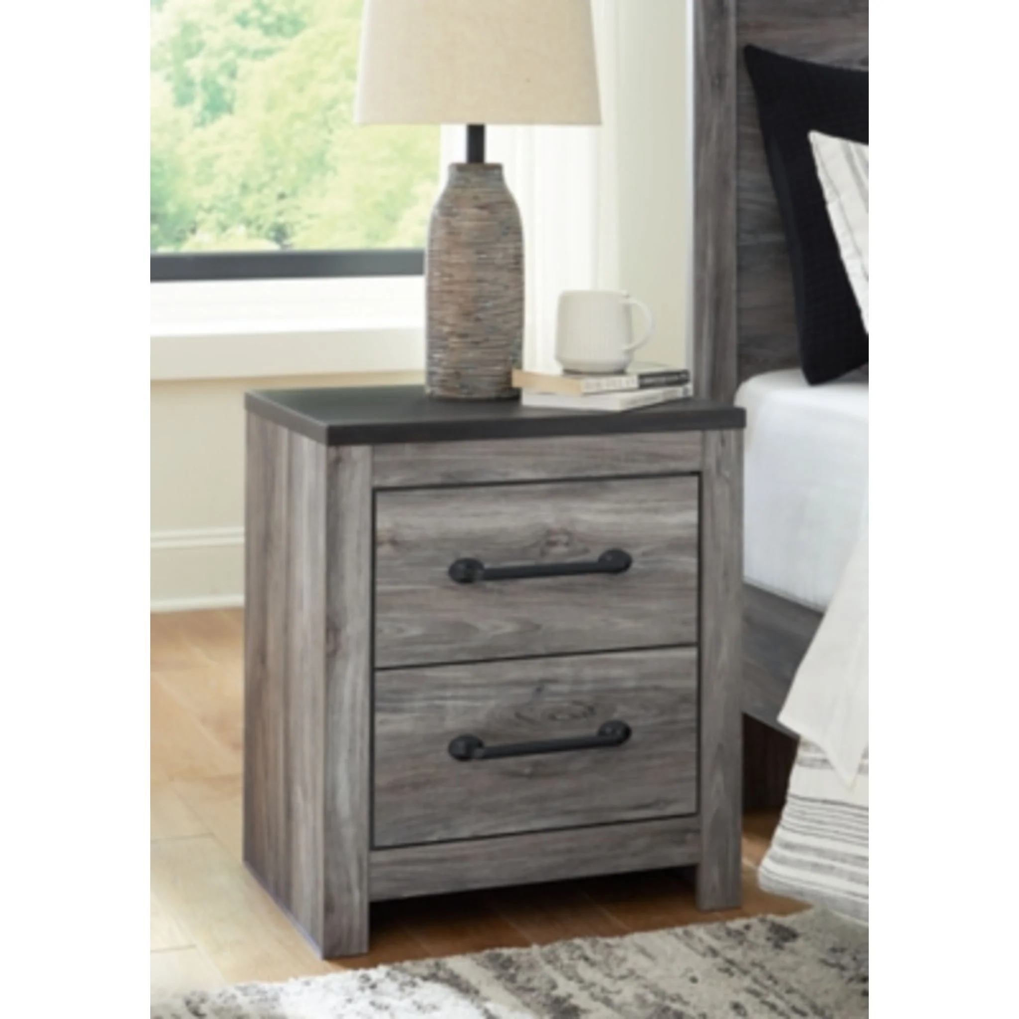Bronyan Nightstand - Dark Gray - Image 18