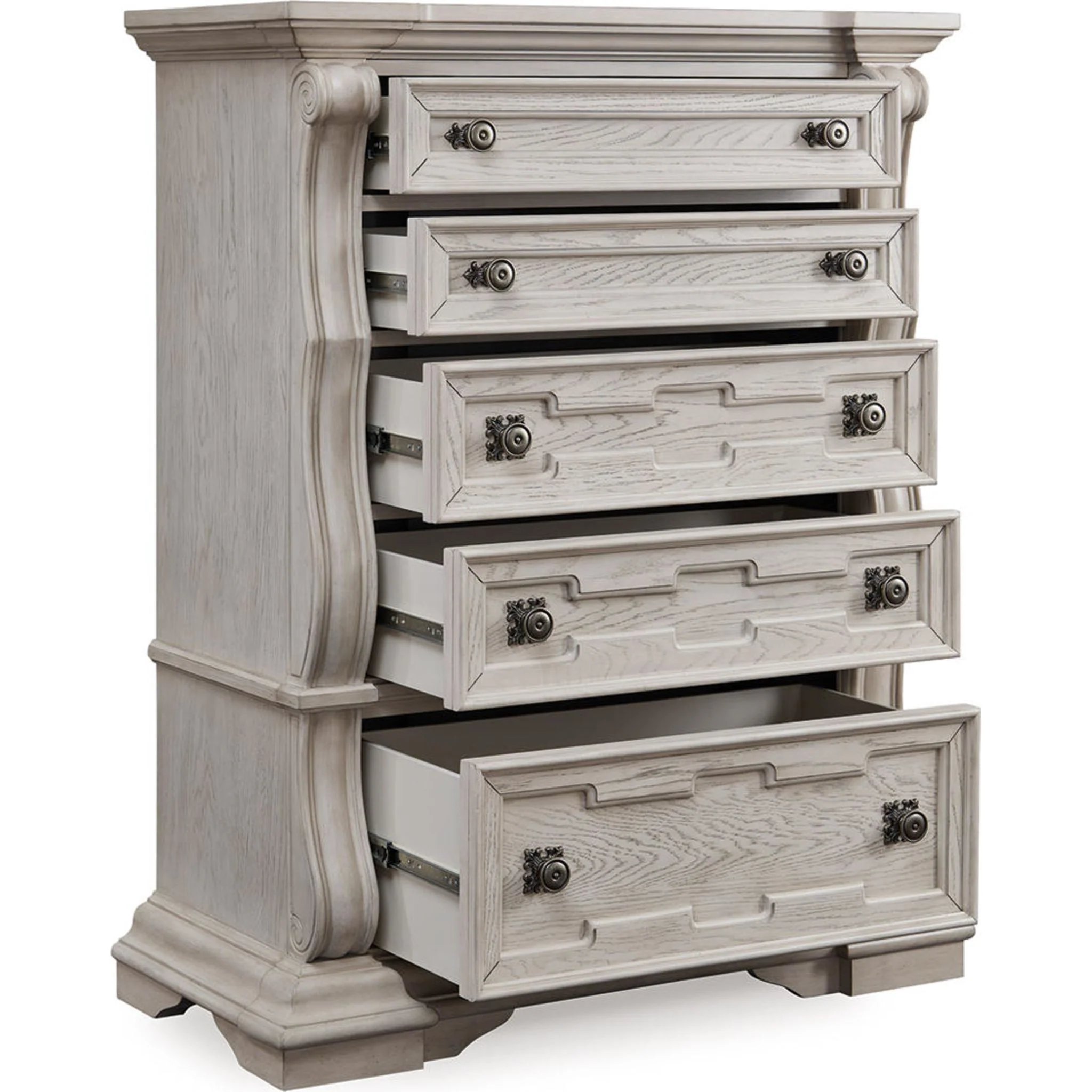 Bruchandi Chest - Antique White - Image 3