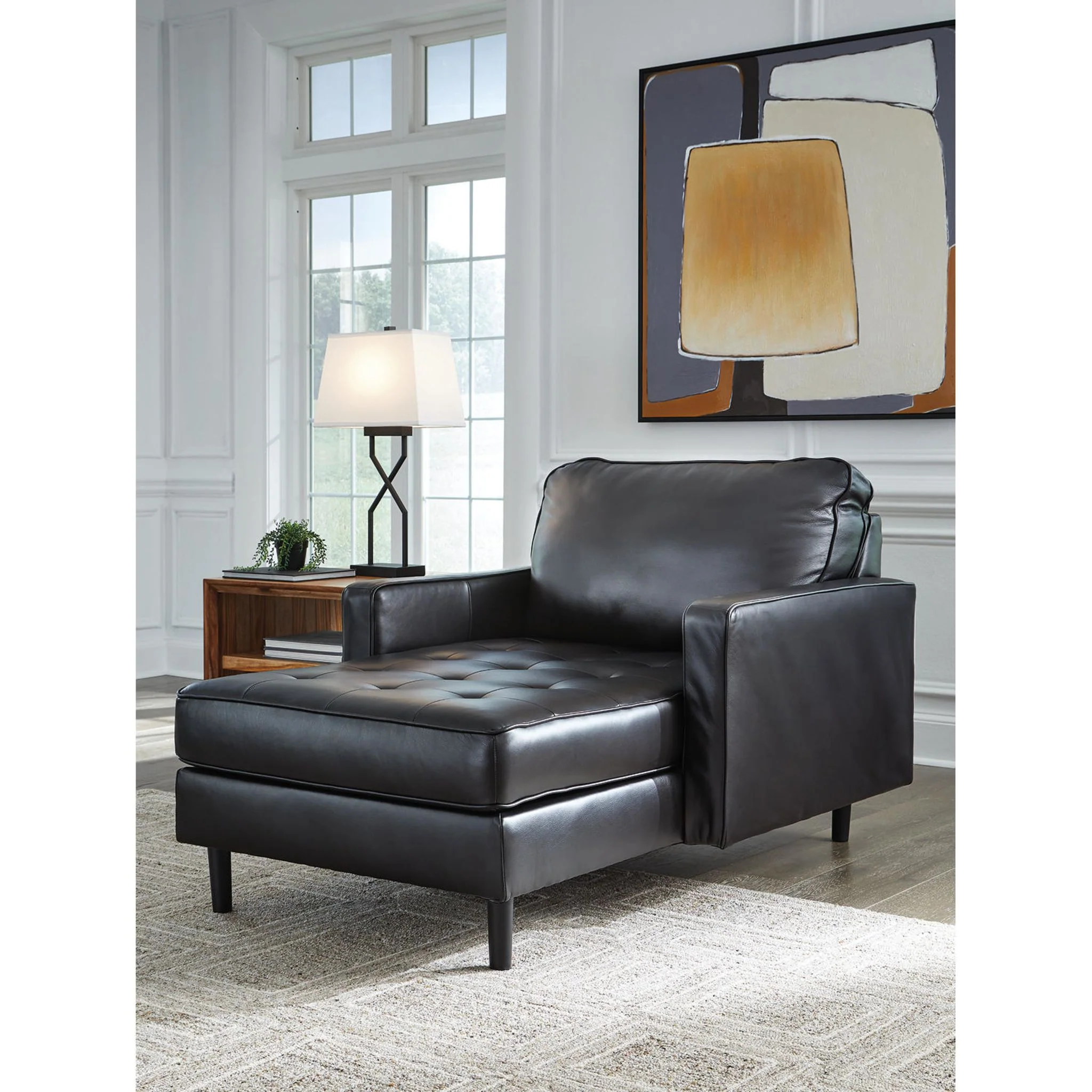 Bryceview Chaise - Onyx - Image 2