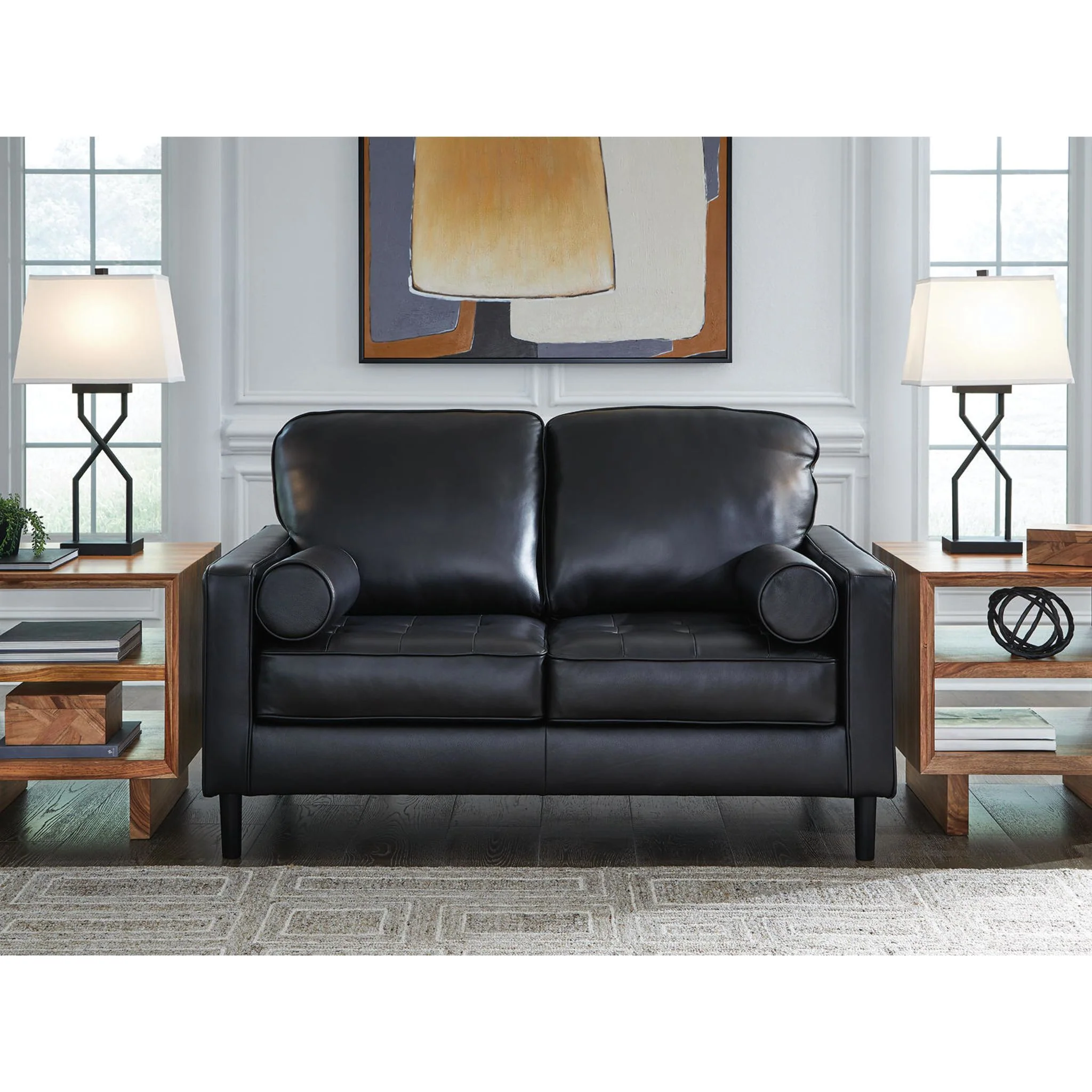 Bryceview Loveseat - Onyx - Image 2