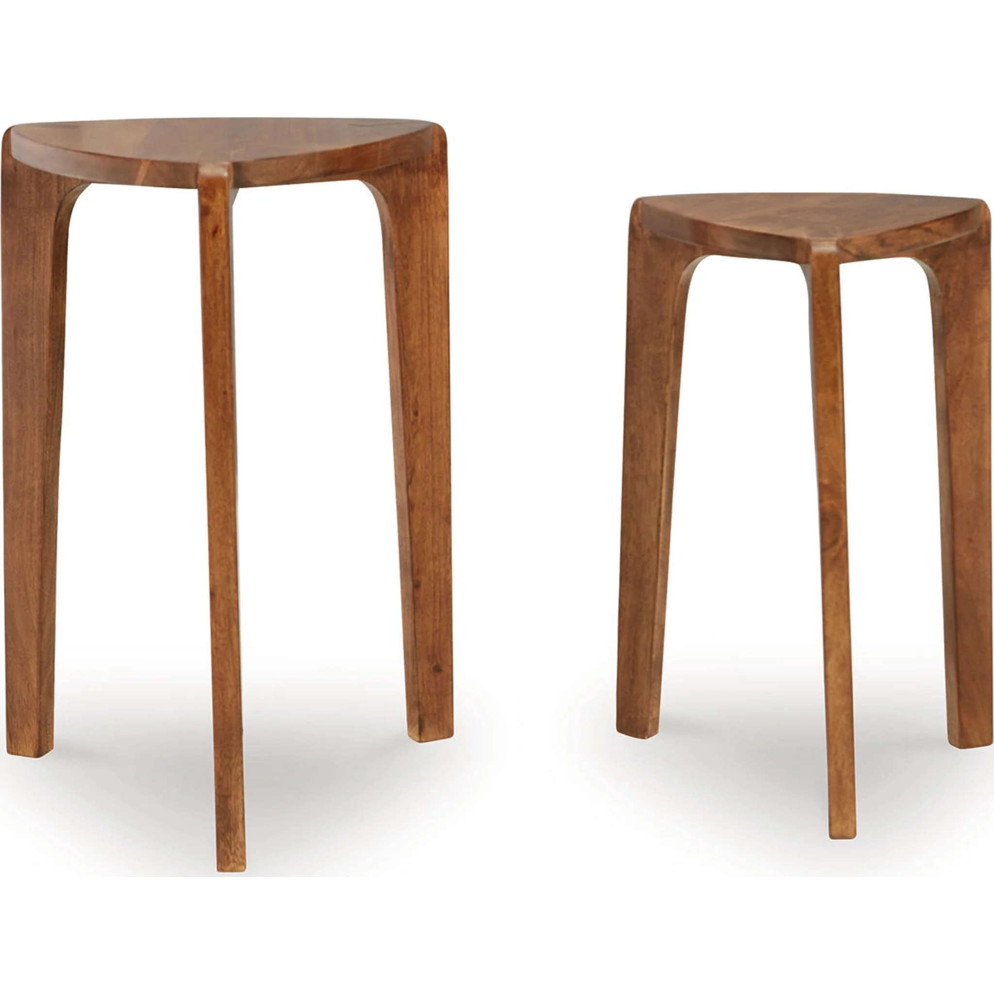 Brynnleigh Accent Table (Set of 2) - Medium Brown - Image 3