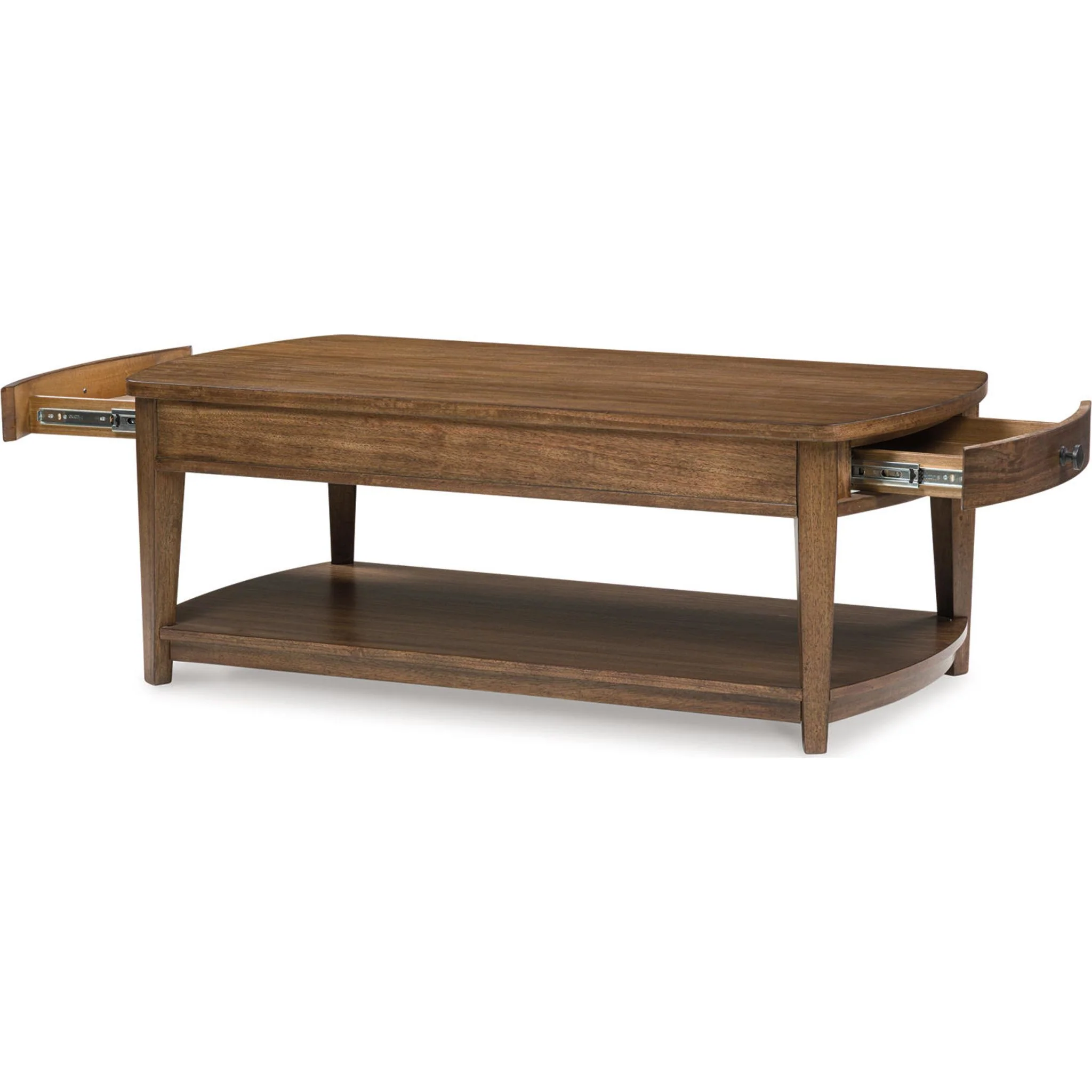 Burkbyer Coffee Table - Brown - Image 3