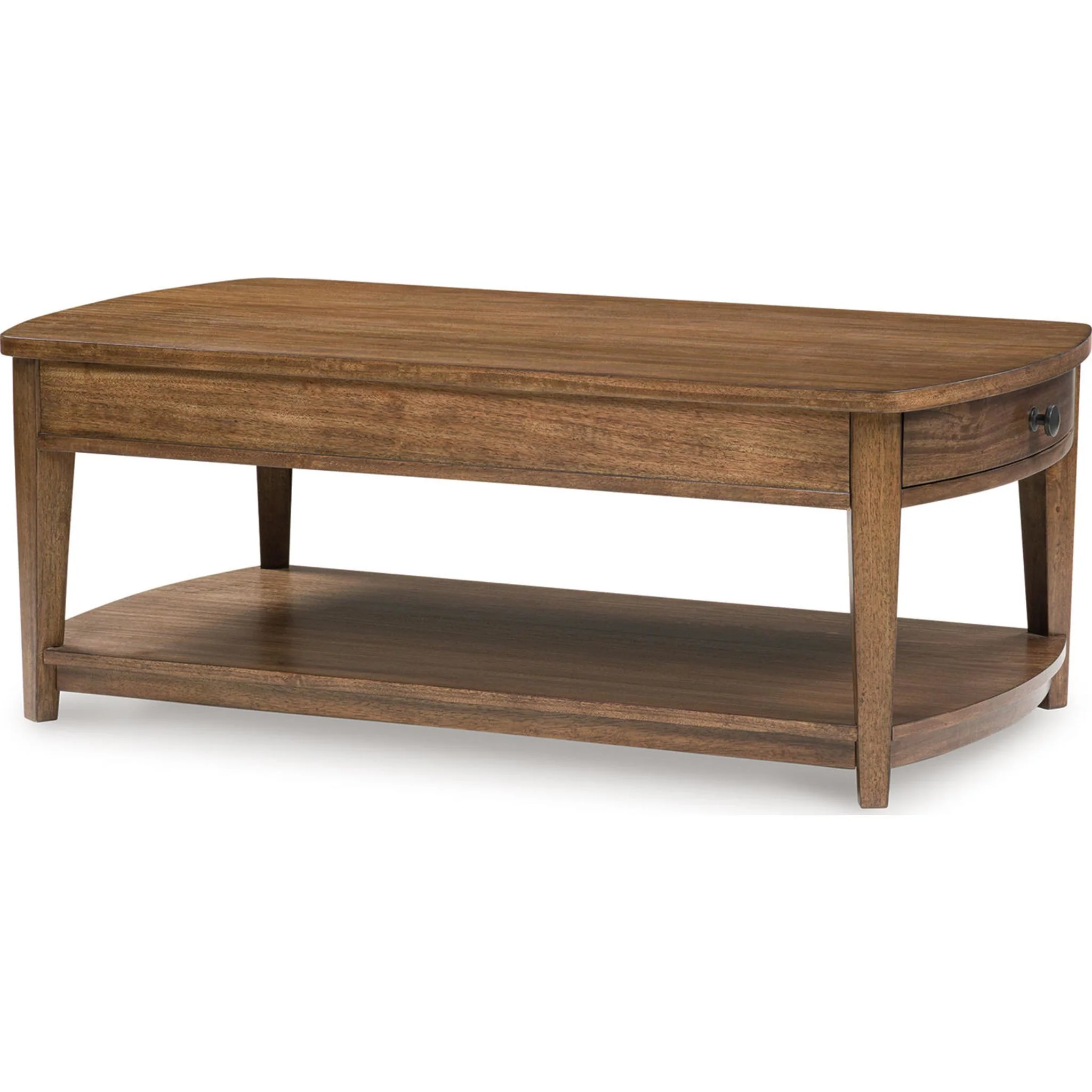 Burkbyer Coffee Table - Brown - Image 4