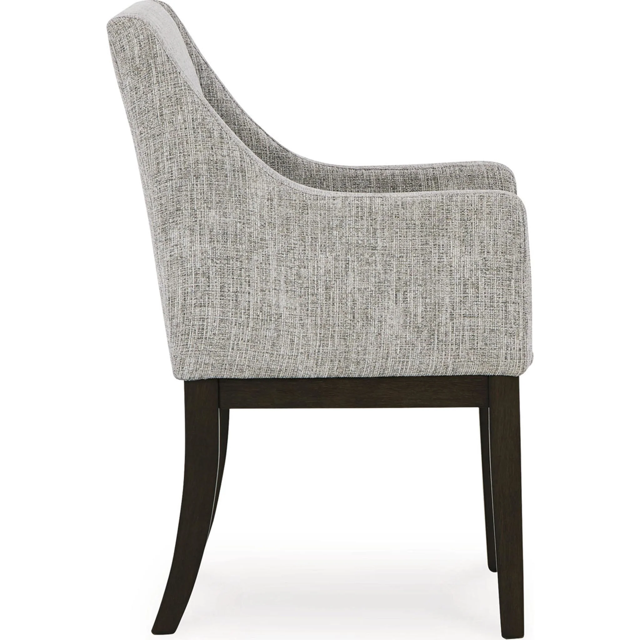 Burkhaus Arm Chair - Beige/Dark Brown - (D984-01A) - Image 16