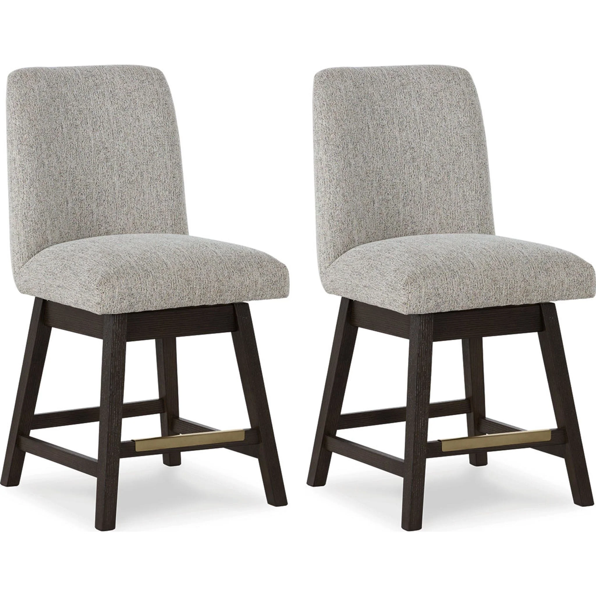 Burkhaus Counter Height Stool - Beige/Dark Brown - (D984-124) - Image 9