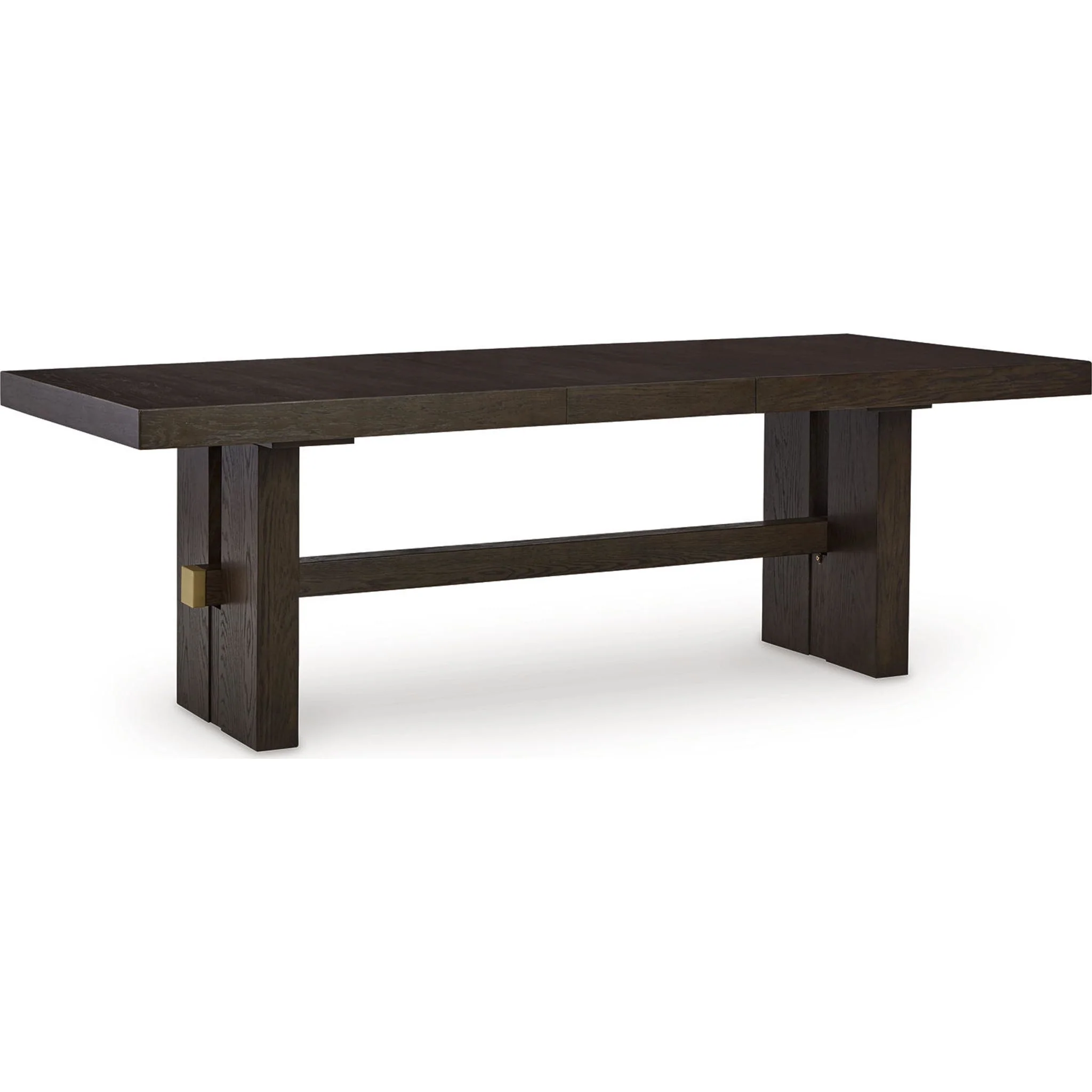 Burkhaus Dining Extension Table - Dark Brown - (D984-45) - Image 16