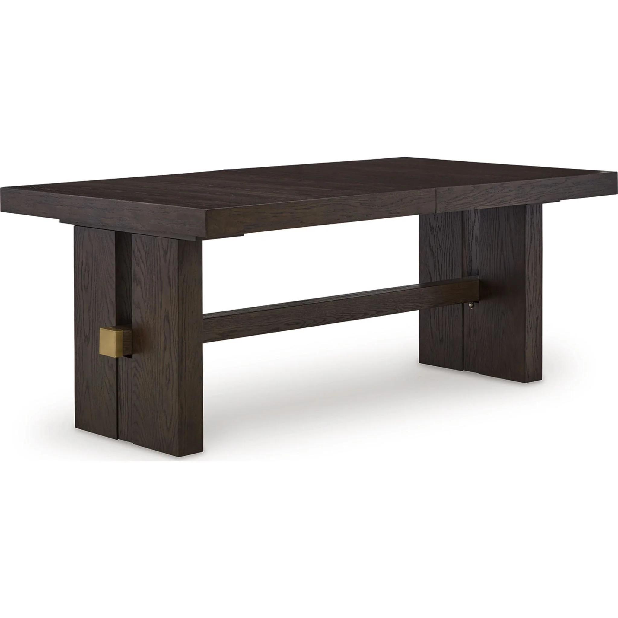 Burkhaus Dining Extension Table - Dark Brown - (D984-45) - Image 20