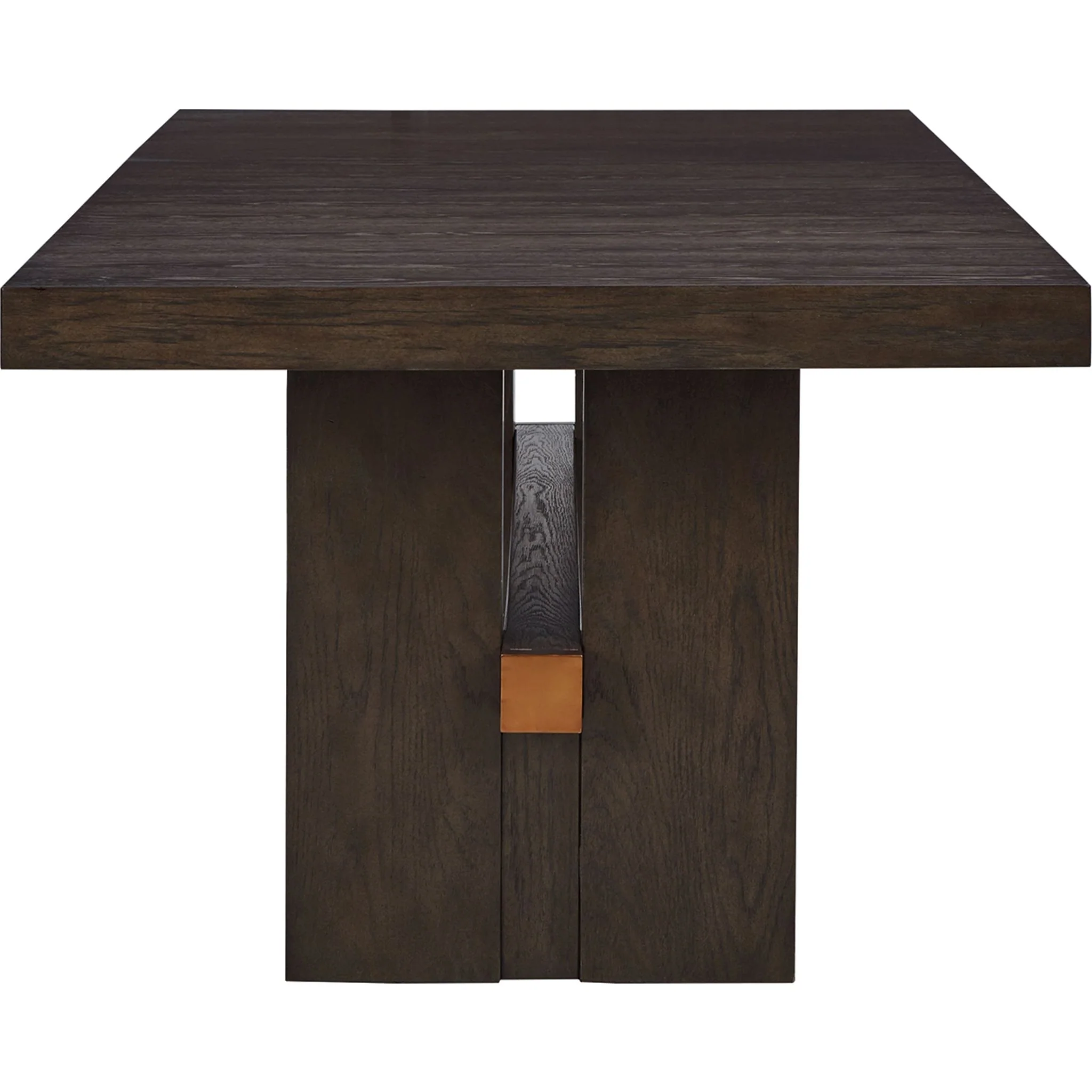 Burkhaus Dining Extension Table - Dark Brown - (D984-45) - Image 5