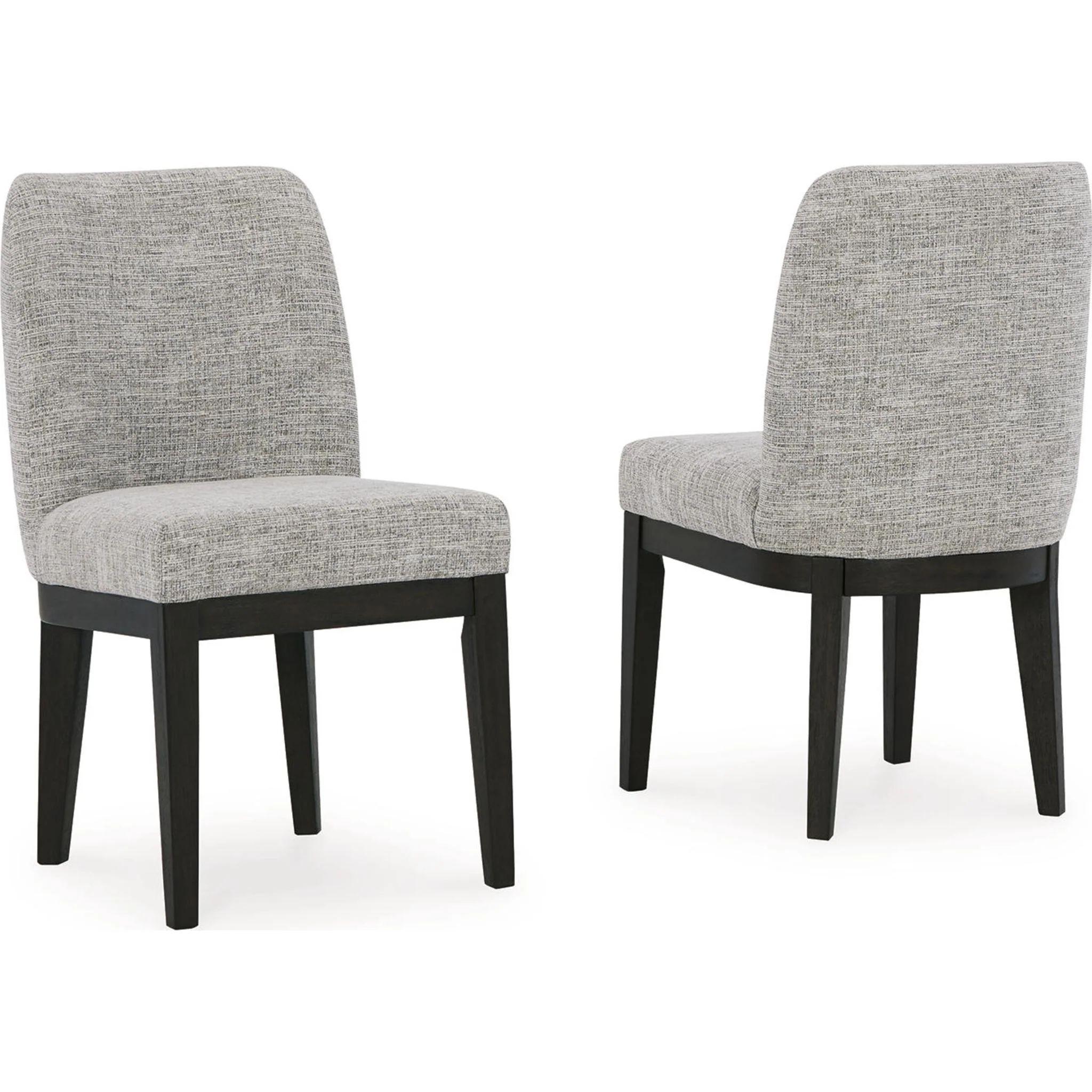 Burkhaus Side Chair - Beige/Dark Brown - (D984-01) - Image 8