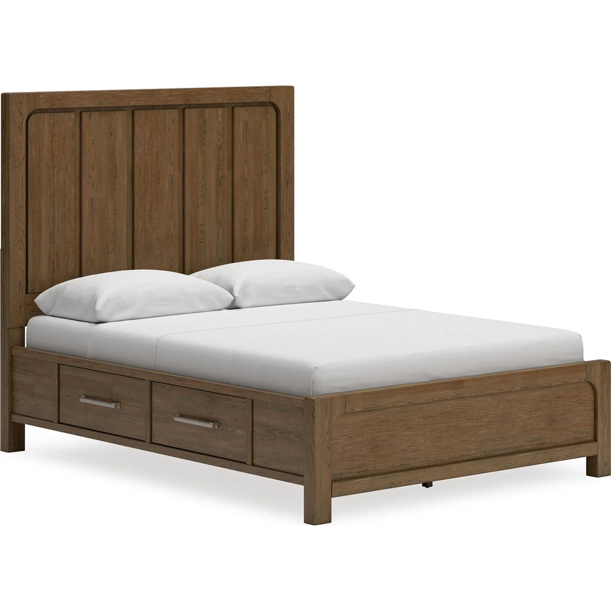 Cabalynn 6 Piece Storage Bedroom - Light Brown - Image 12