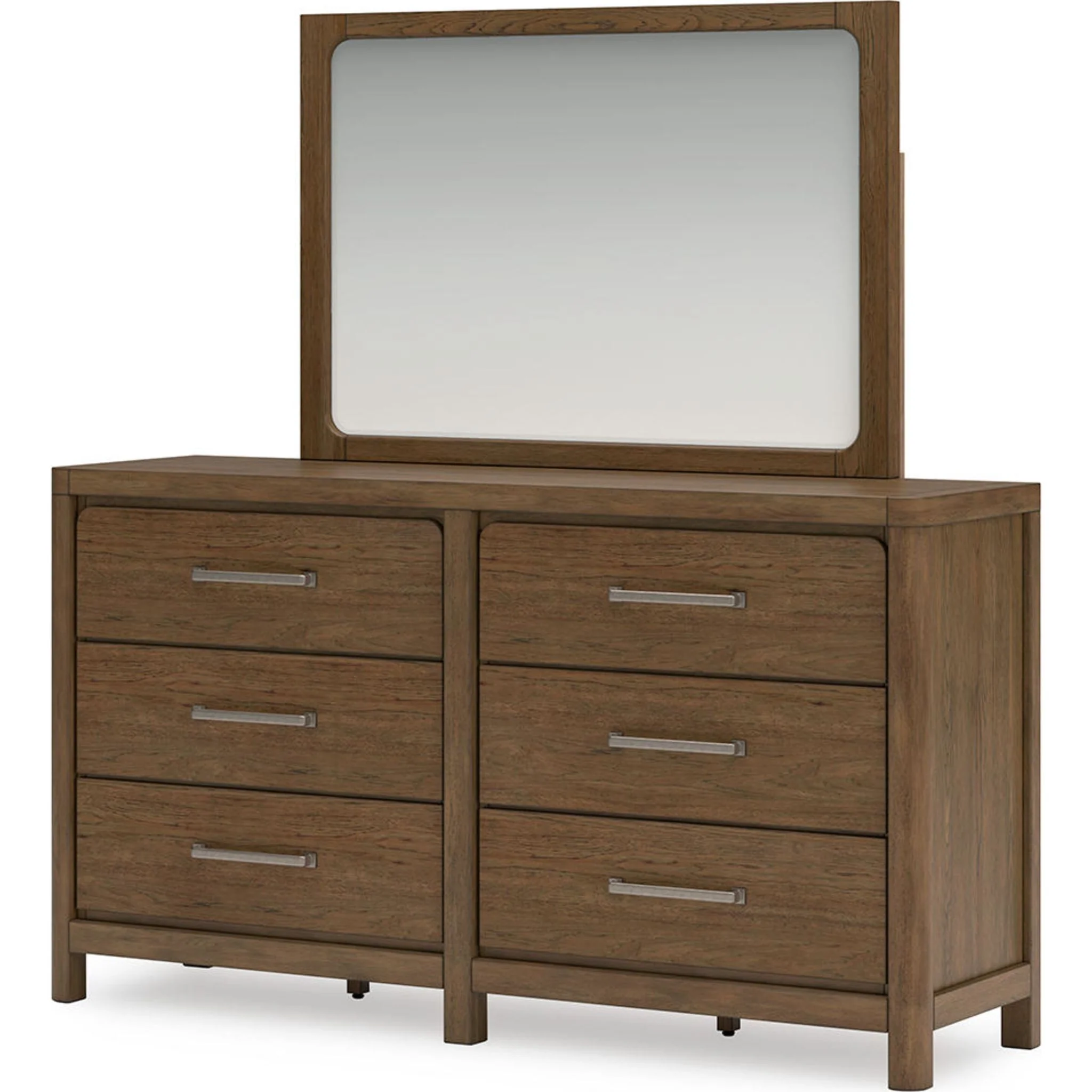 Cabalynn 6 Piece Storage Bedroom - Light Brown - Image 2