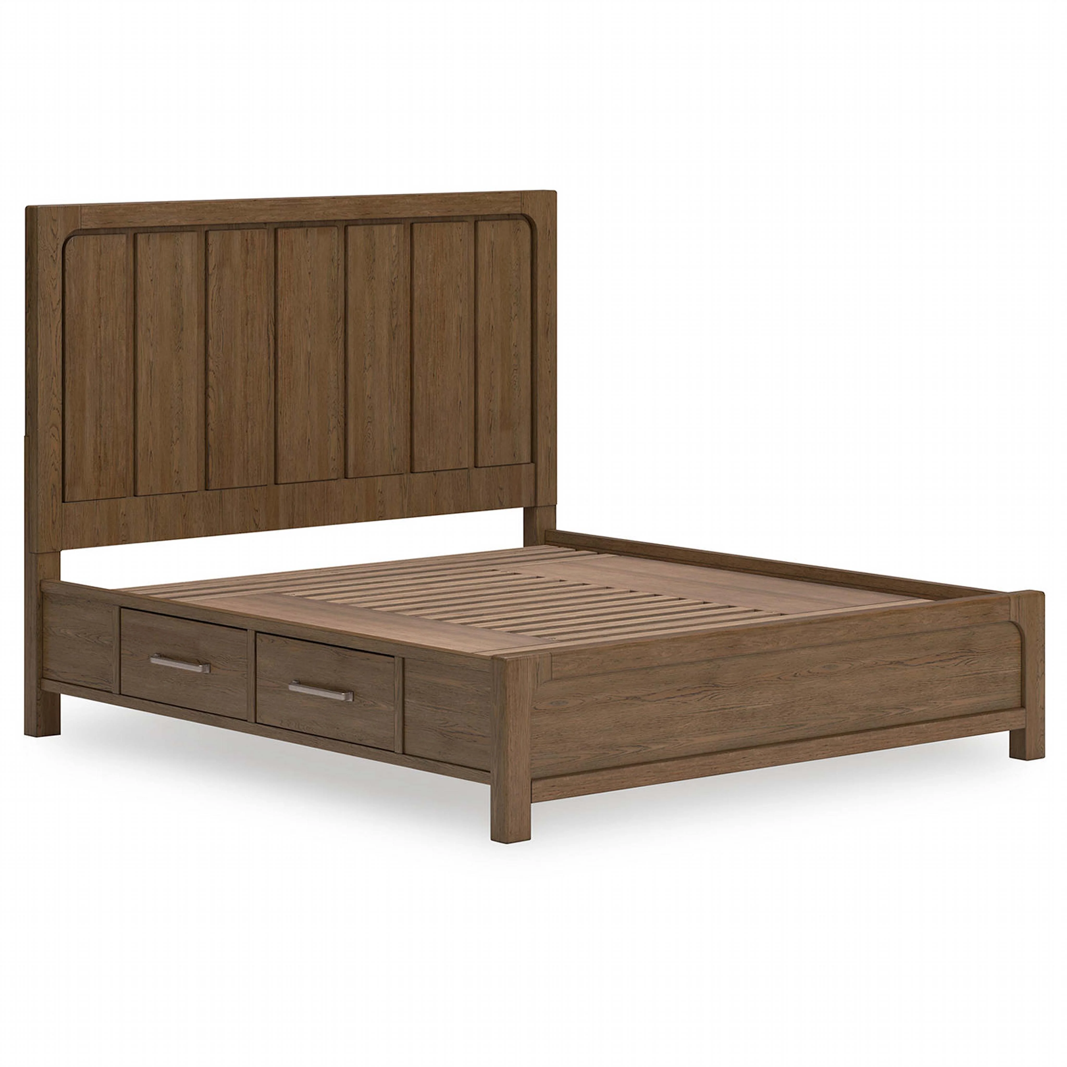 Cabalynn 6 Piece Storage Bedroom - Light Brown - Image 43