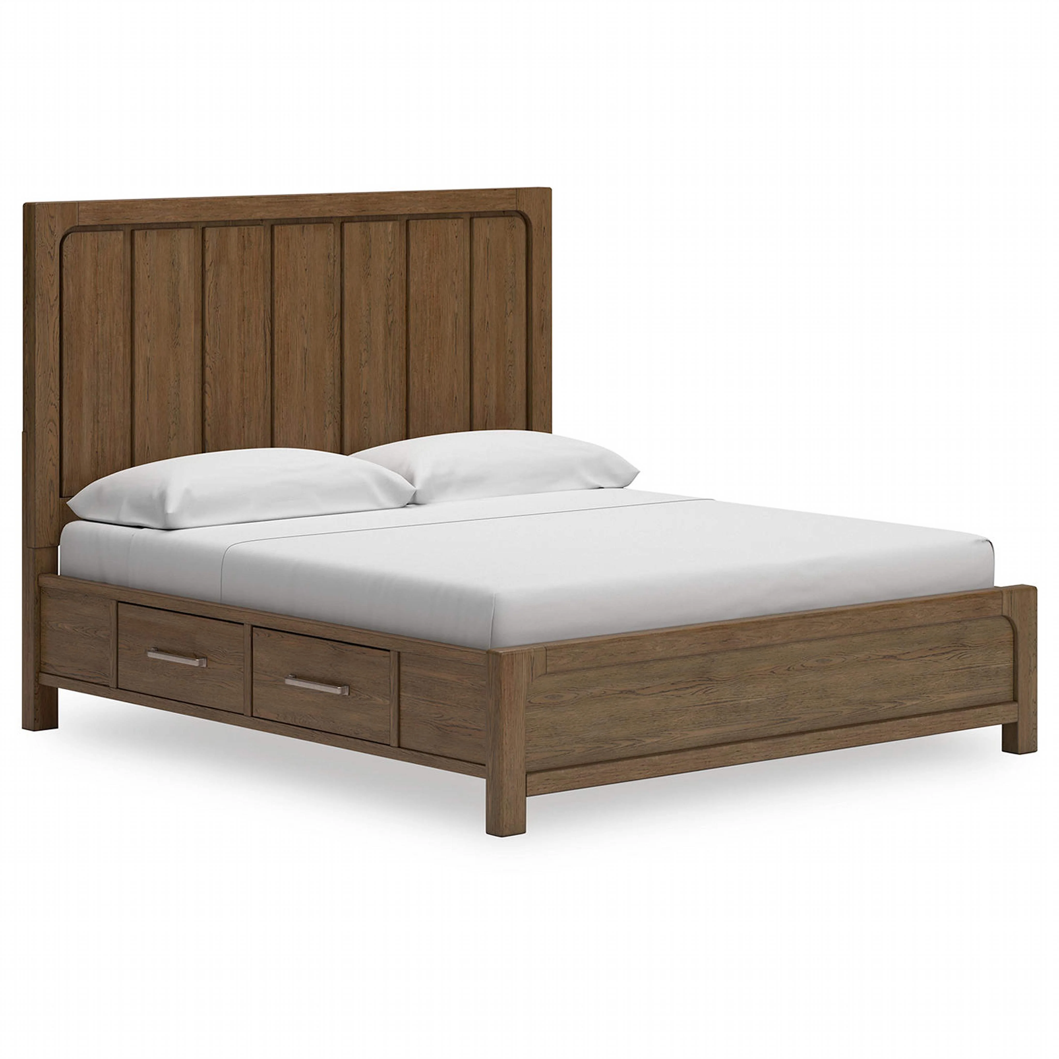 Cabalynn 6 Piece Storage Bedroom - Light Brown - Image 45