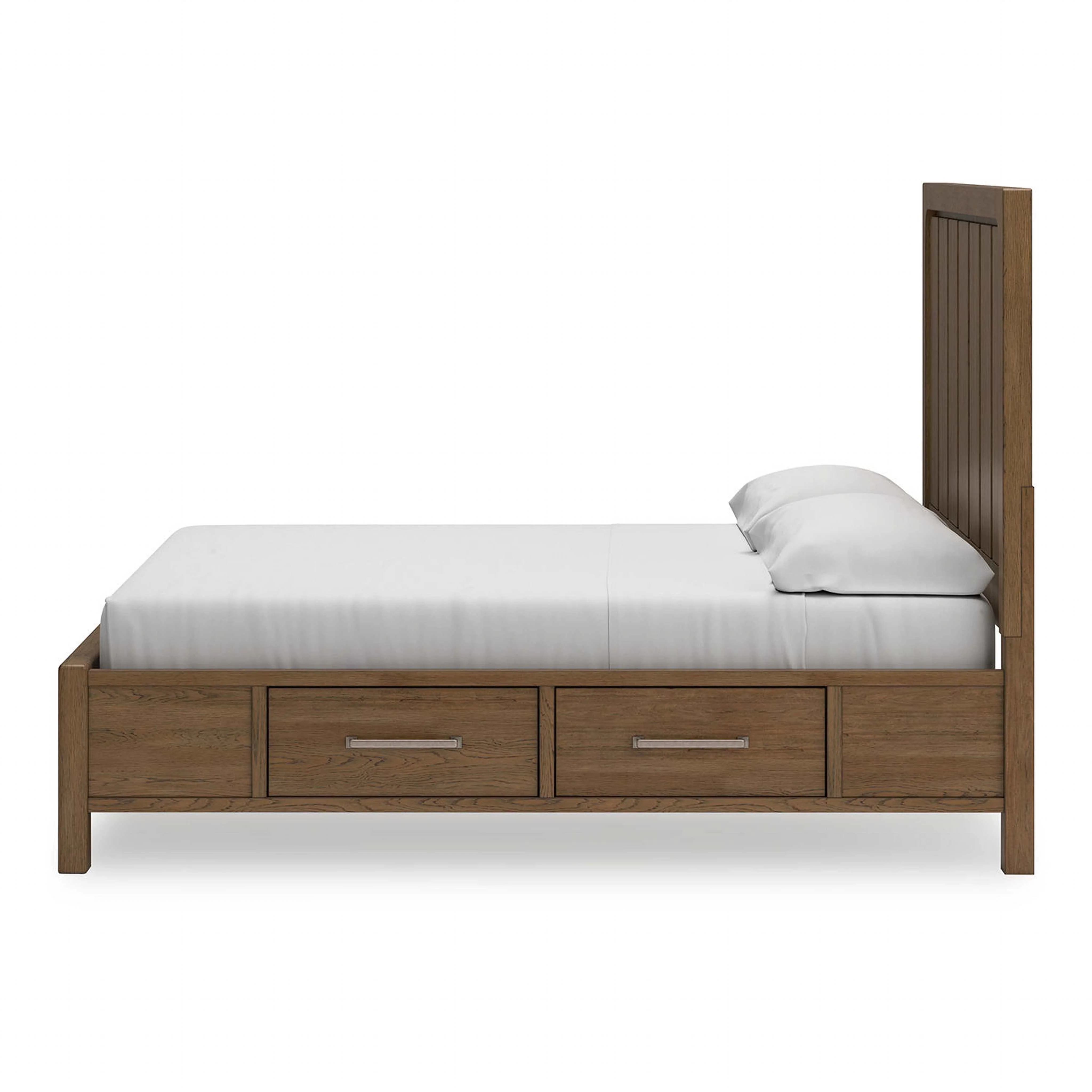 Cabalynn 6 Piece Storage Bedroom - Light Brown - Image 49