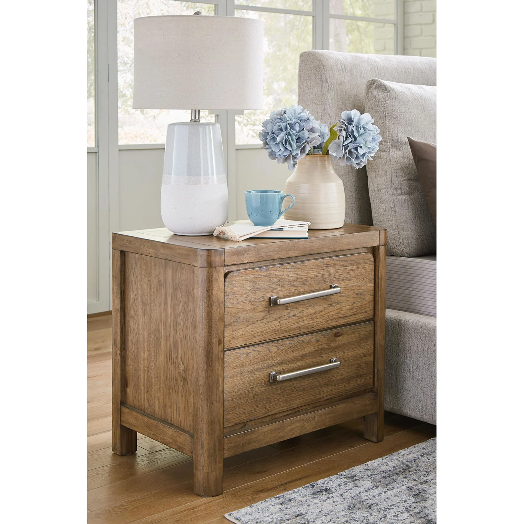 Cabalynn 6 Piece Storage Bedroom - Light Brown - Image 64