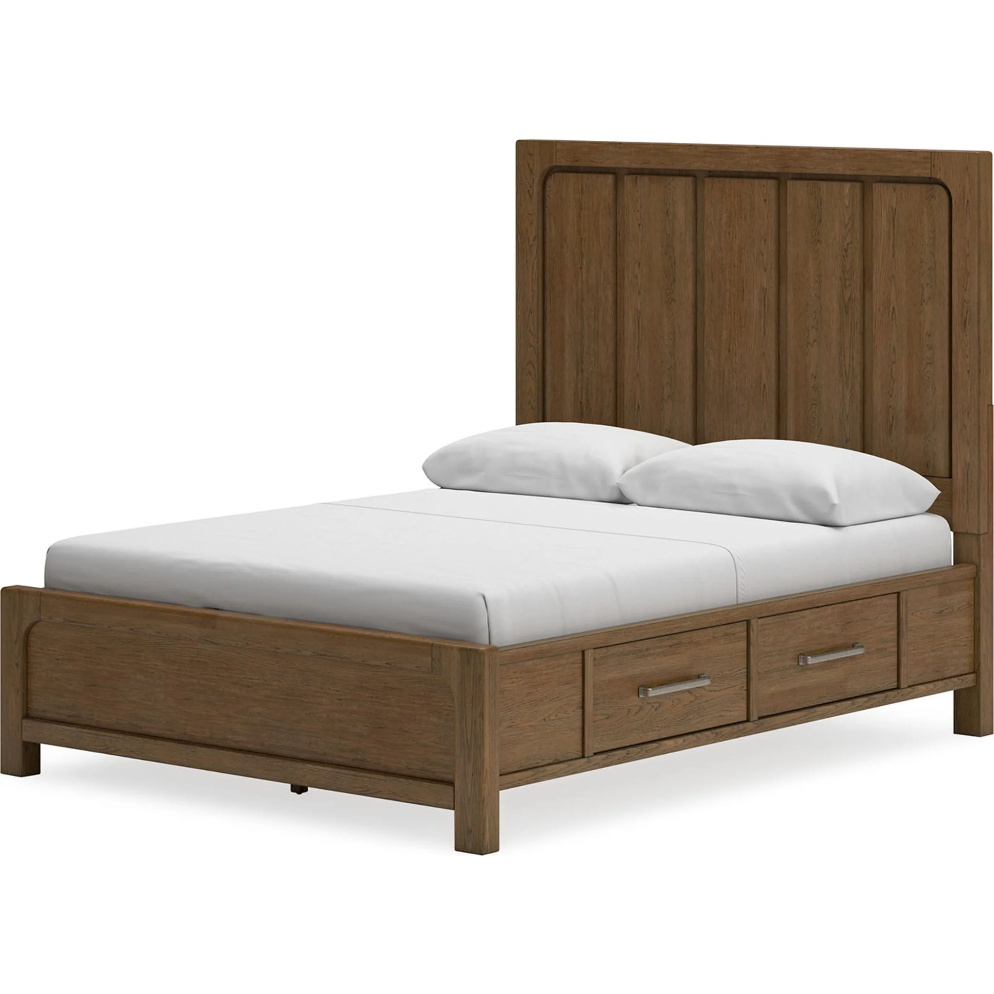 Cabalynn 6 Piece Storage Bedroom - Light Brown - Image 9