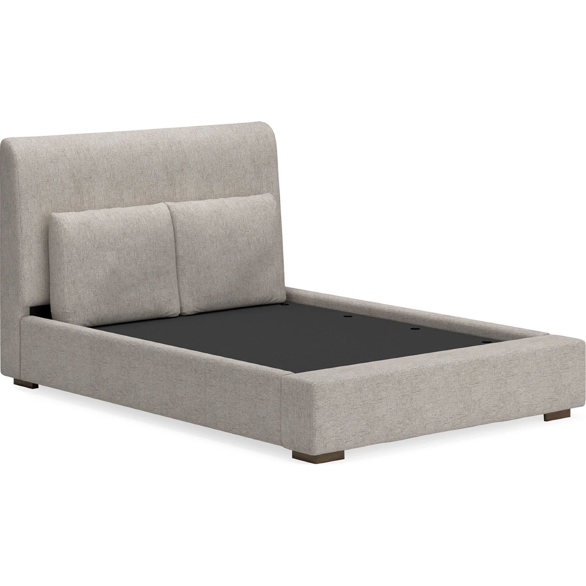 Cabalynn 6 Piece Upholstered Bedroom - Light Brown - Image 10