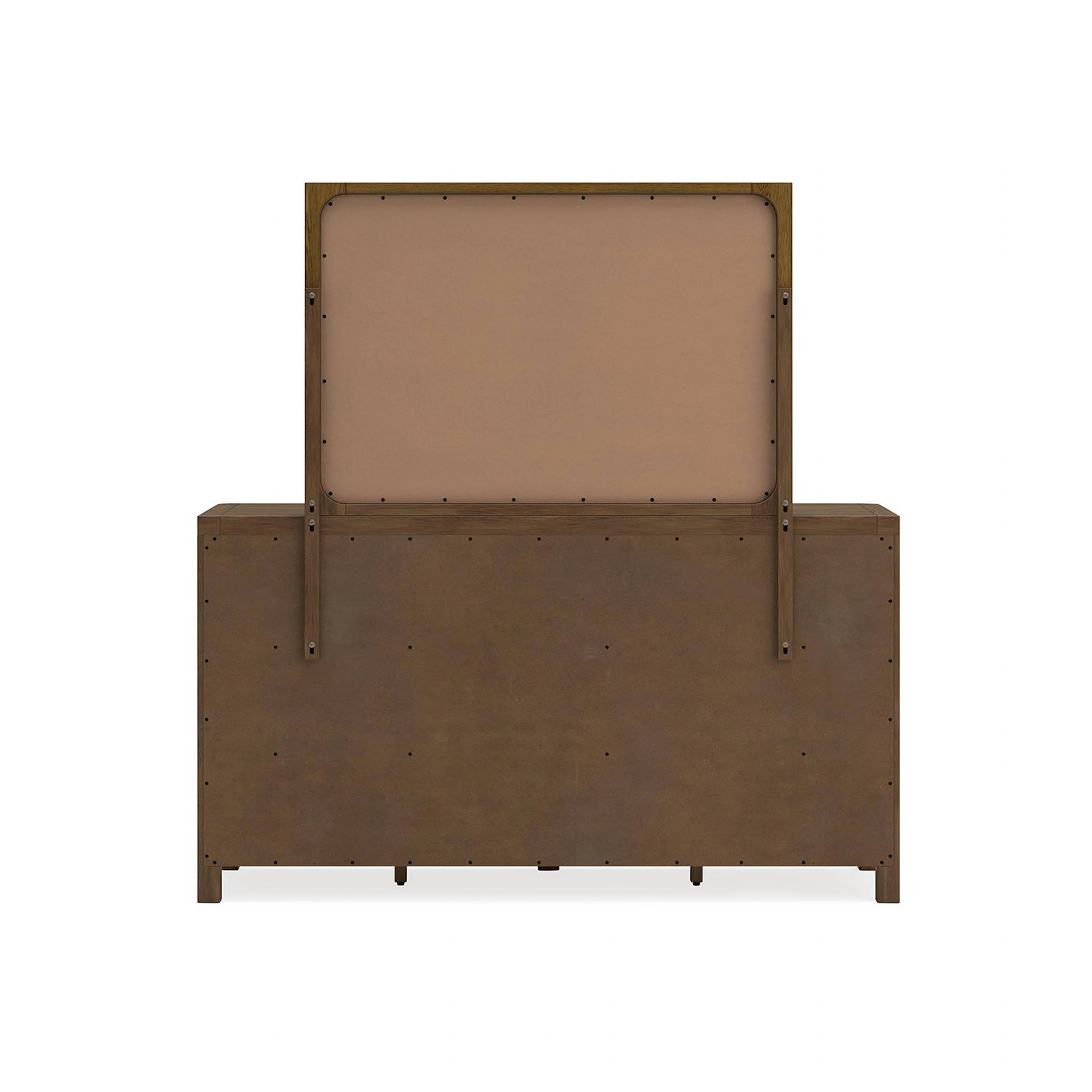 Cabalynn 6 Piece Upholstered Bedroom - Light Brown - Image 34