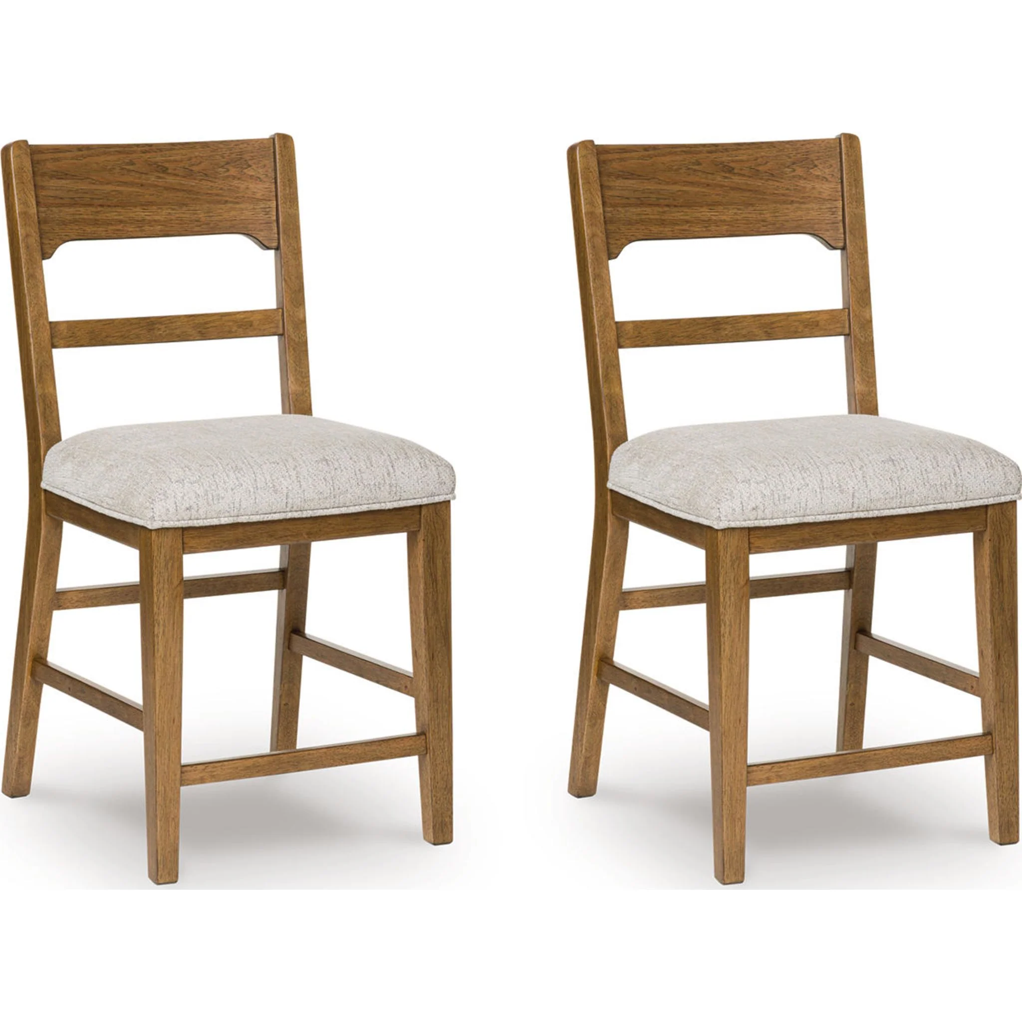 Cabalynn Counter Height Stool - Oatmeal/Light Brown - (D974-224) - Image 3