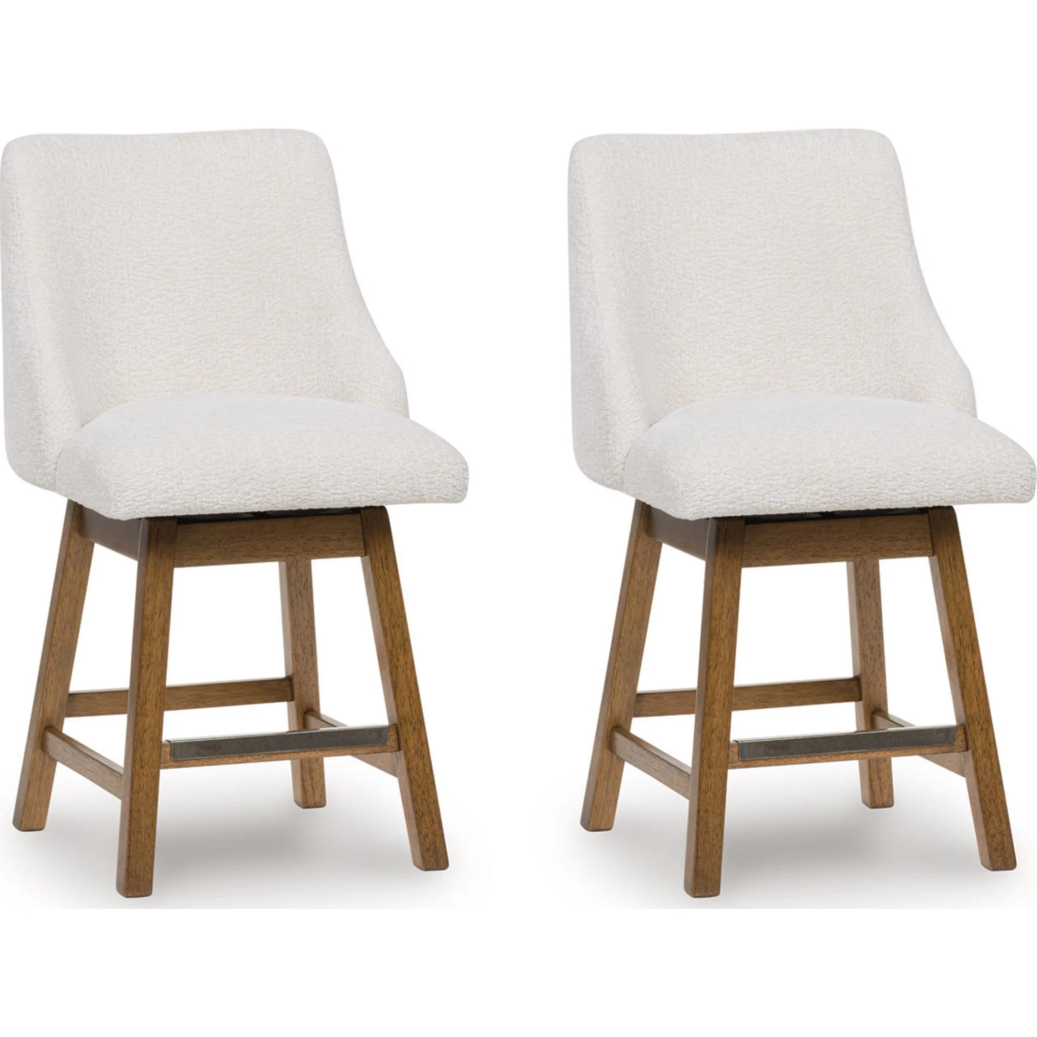 Cabalynn Counter Height Stool - Oatmeal/Light Brown - (D974-324) - Image 3