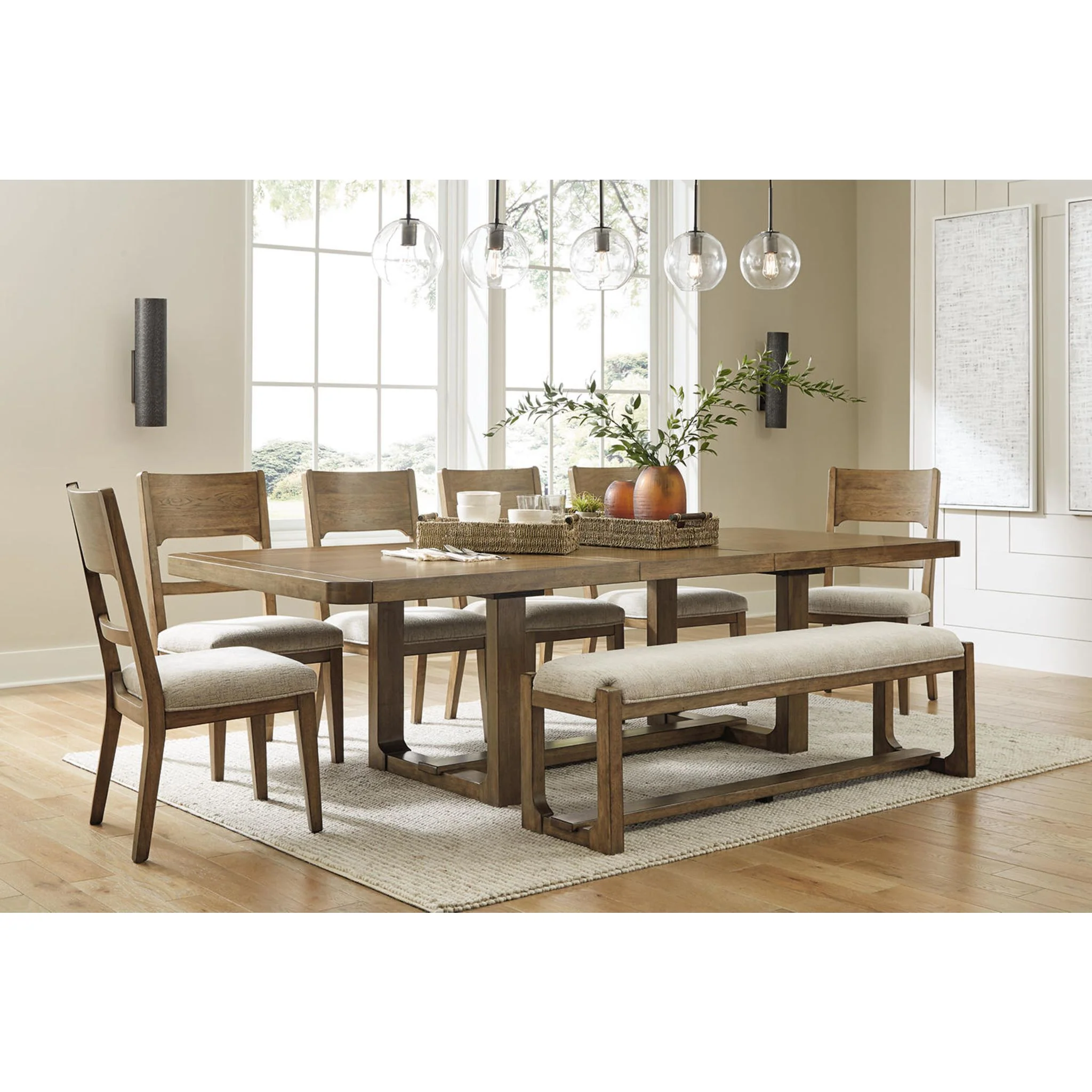 Cabalynn Dining Extension Table - Light Brown - (D974-35) - Image 30