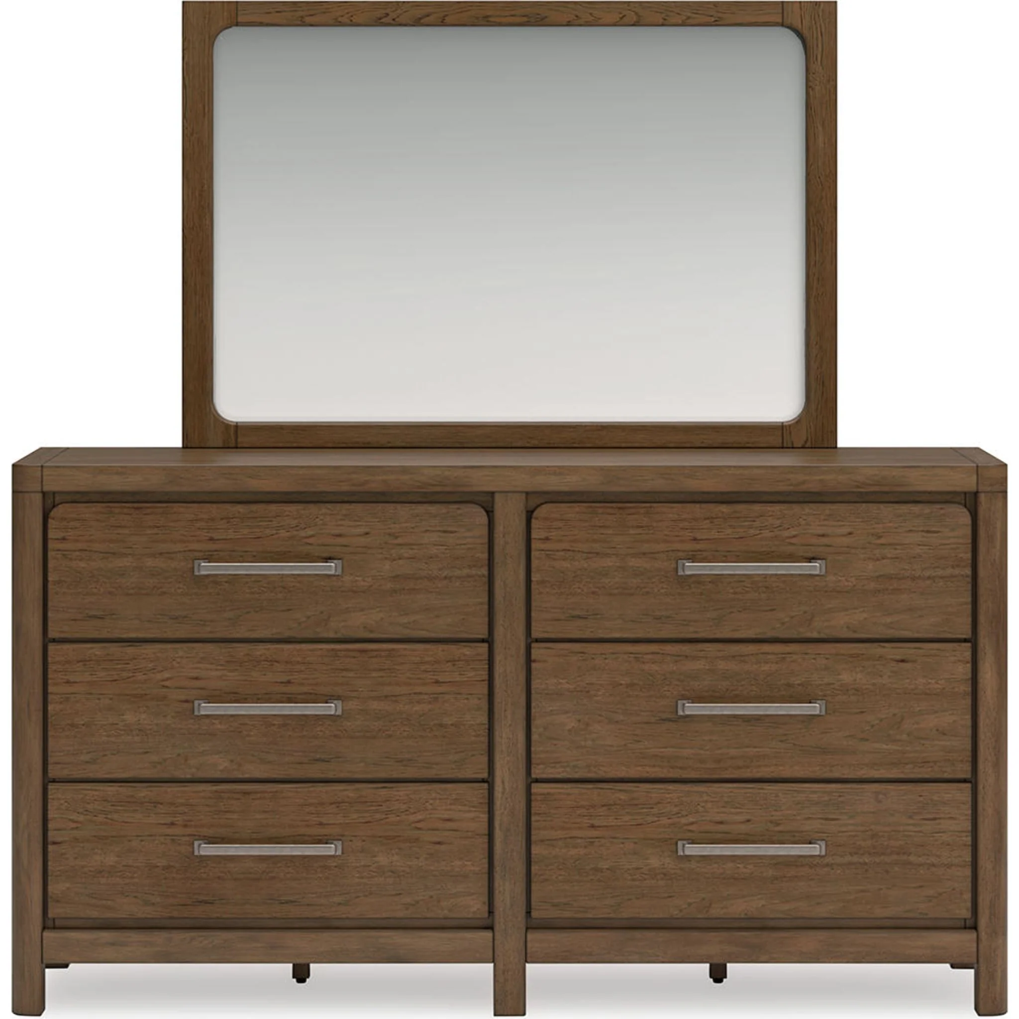 Cabalynn Dresser and Mirror - Light Brown - Image 7