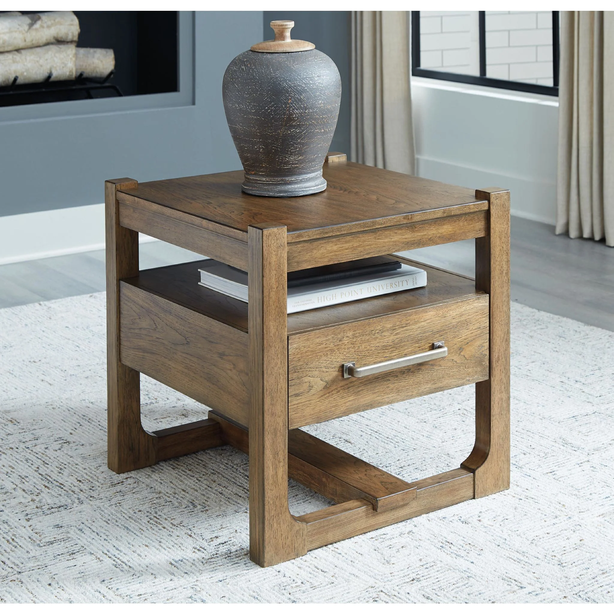 Cabalynn End Table - Light Brown - Image 19