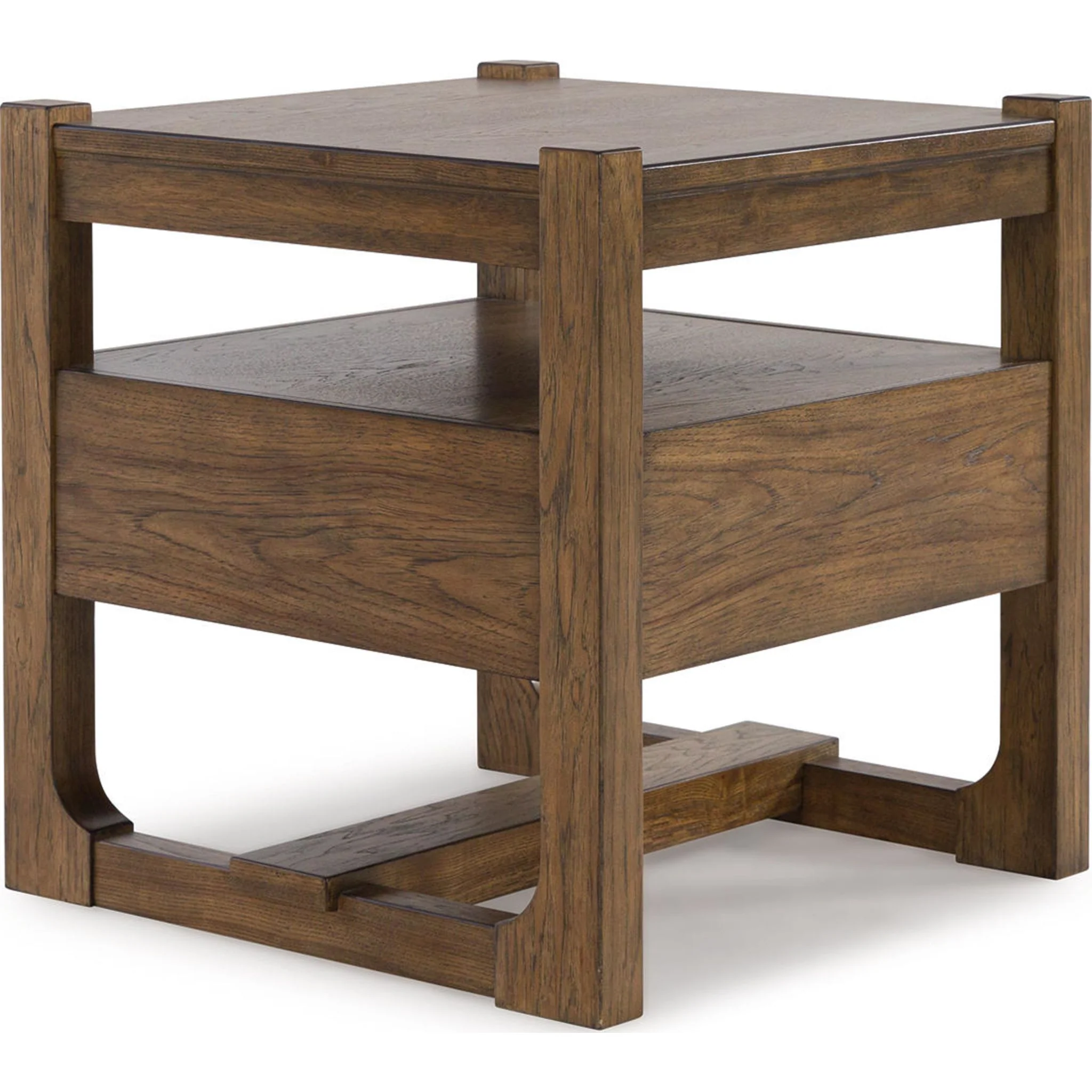 Cabalynn End Table - Light Brown - Image 4