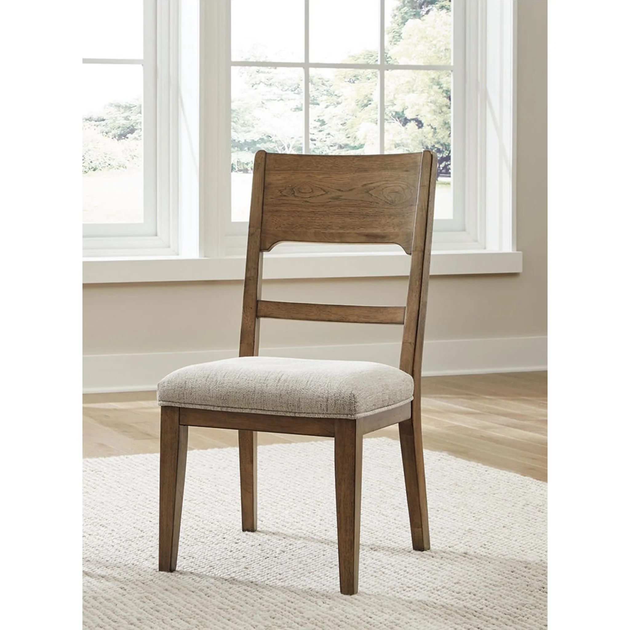 Cabalynn Side Chair - Oatmeal/Light Brown - (D974-01) - Image 2