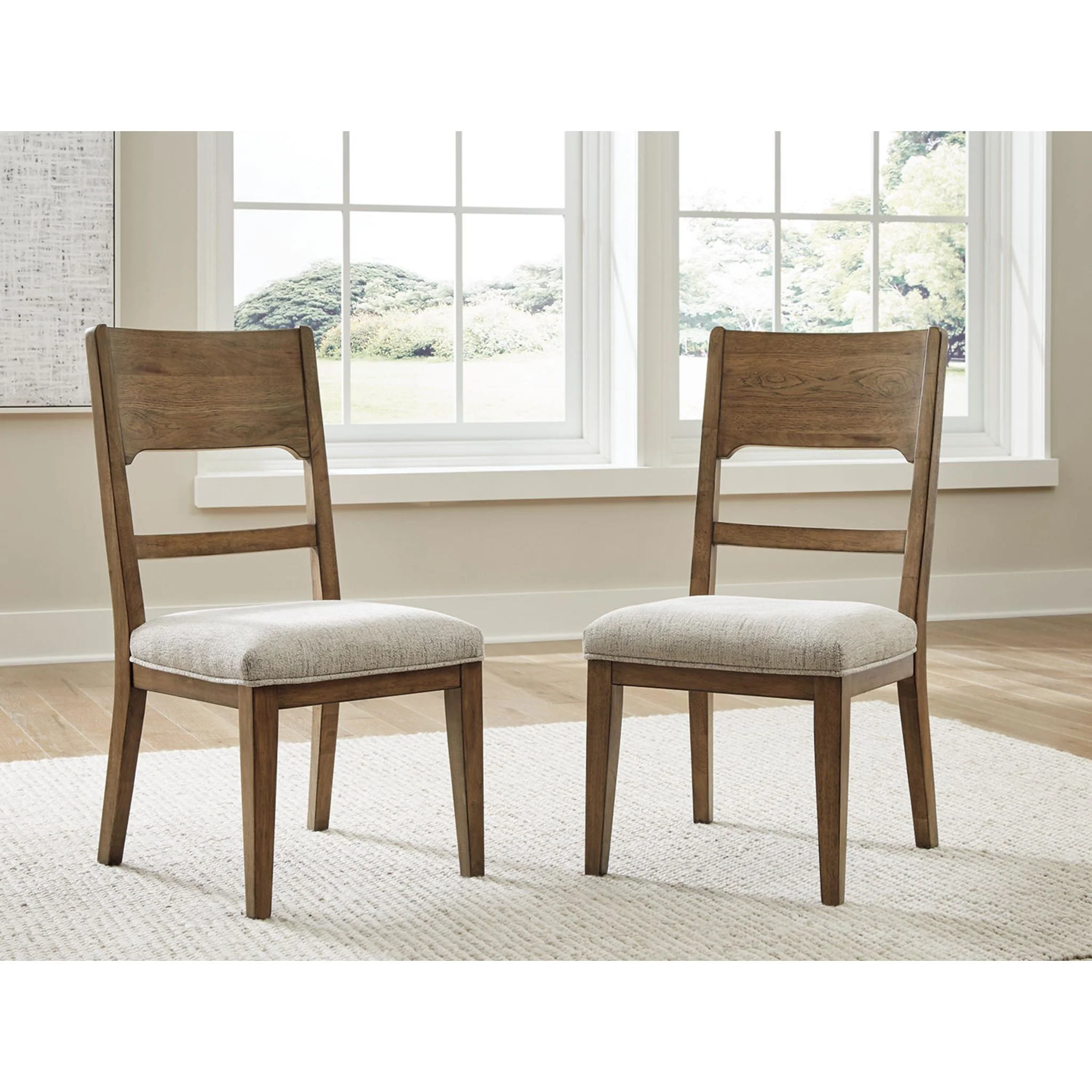 Cabalynn Side Chair - Oatmeal/Light Brown - (D974-01) - Image 21