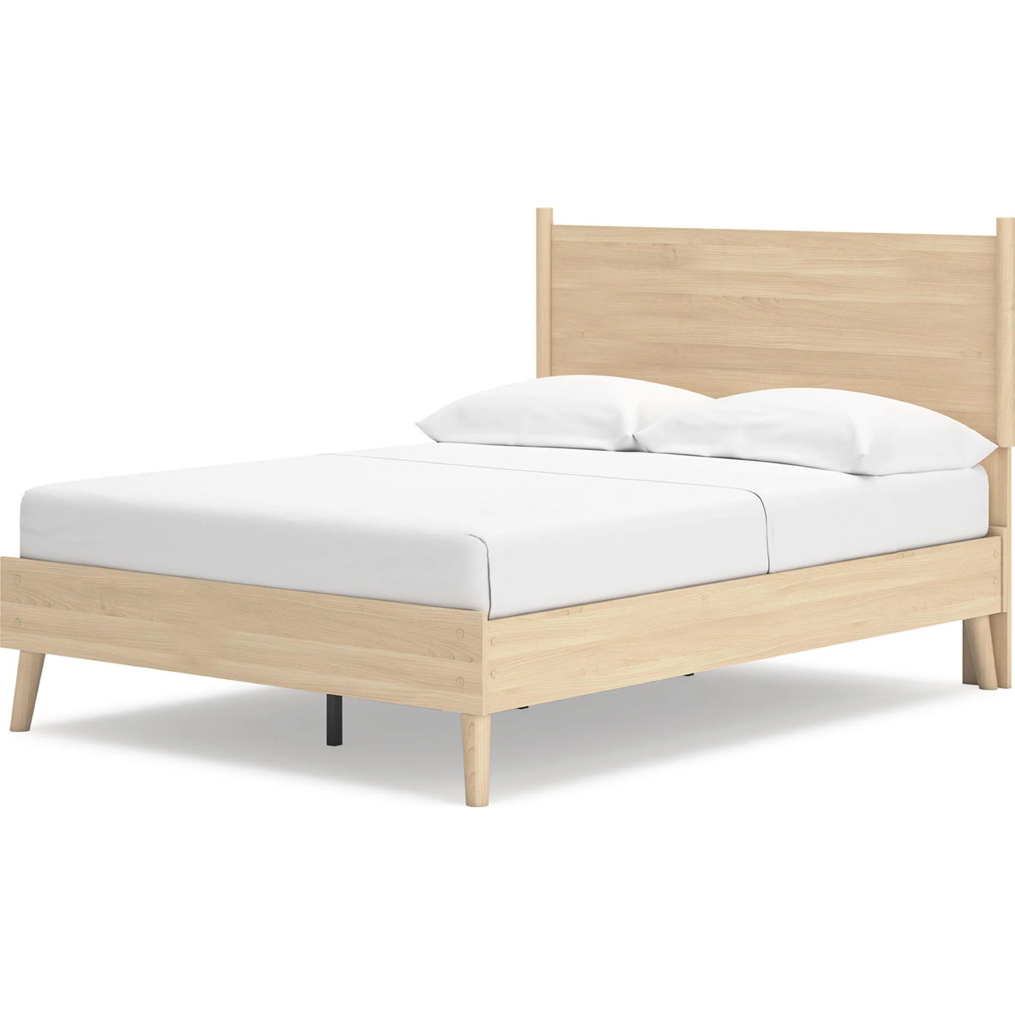 Cabinella Full Platform Bed - Tan - Image 4