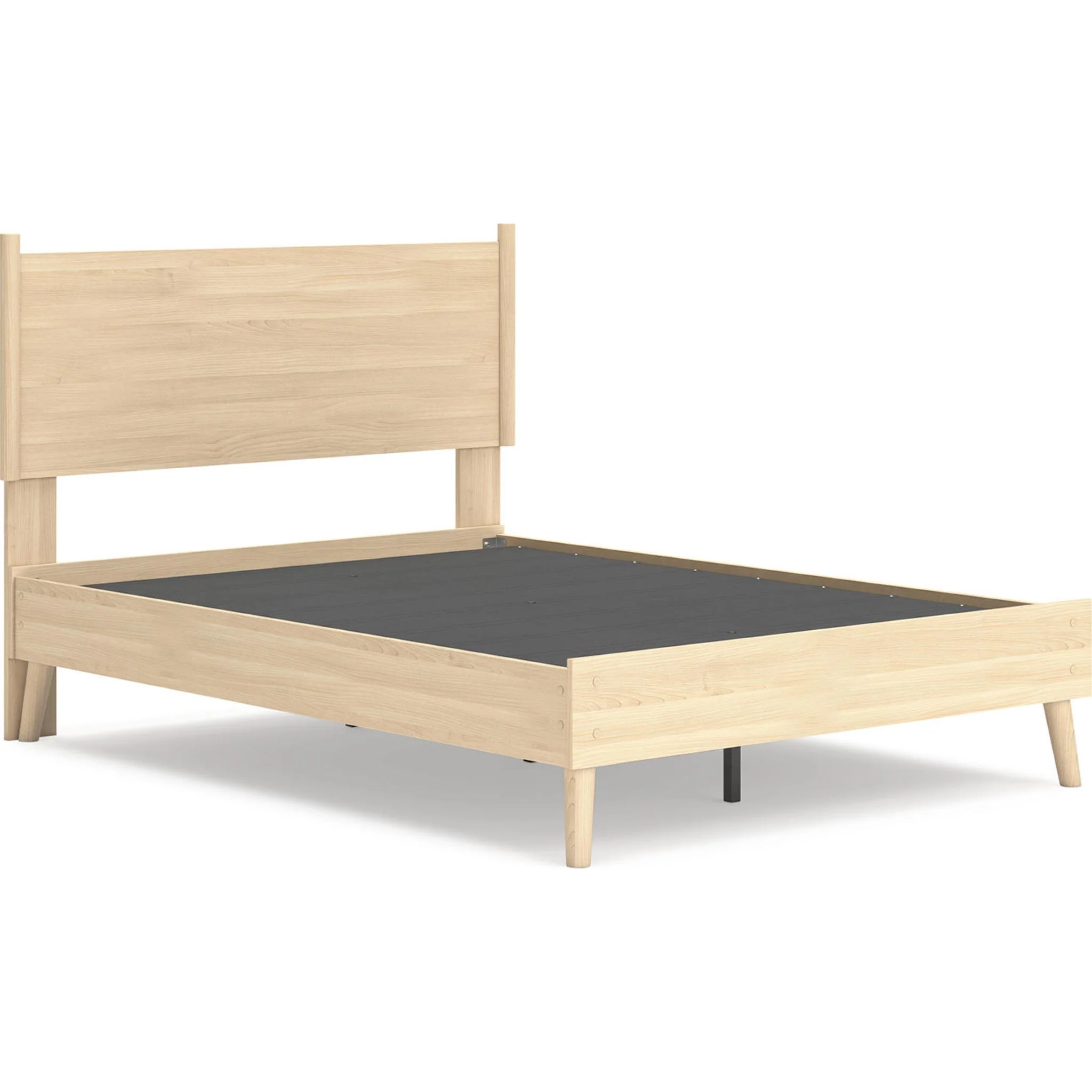 Cabinella Full Platform Bed - Tan - Image 5