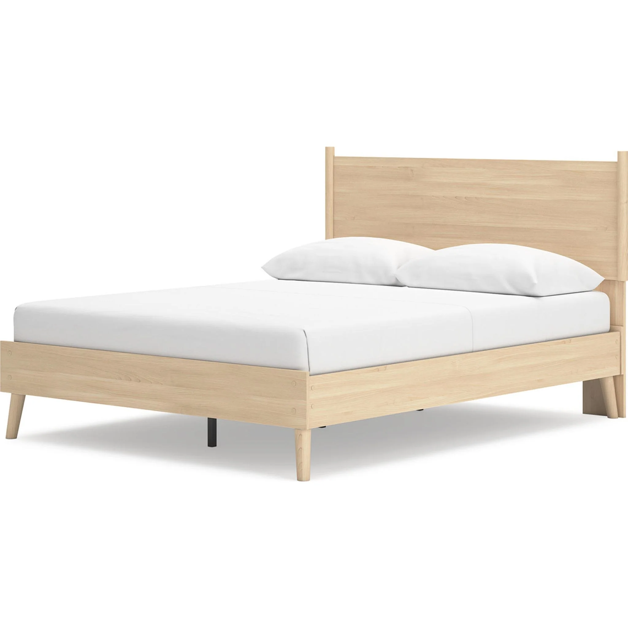 Cabinella Queen Platform Bed - Tan - Image 4