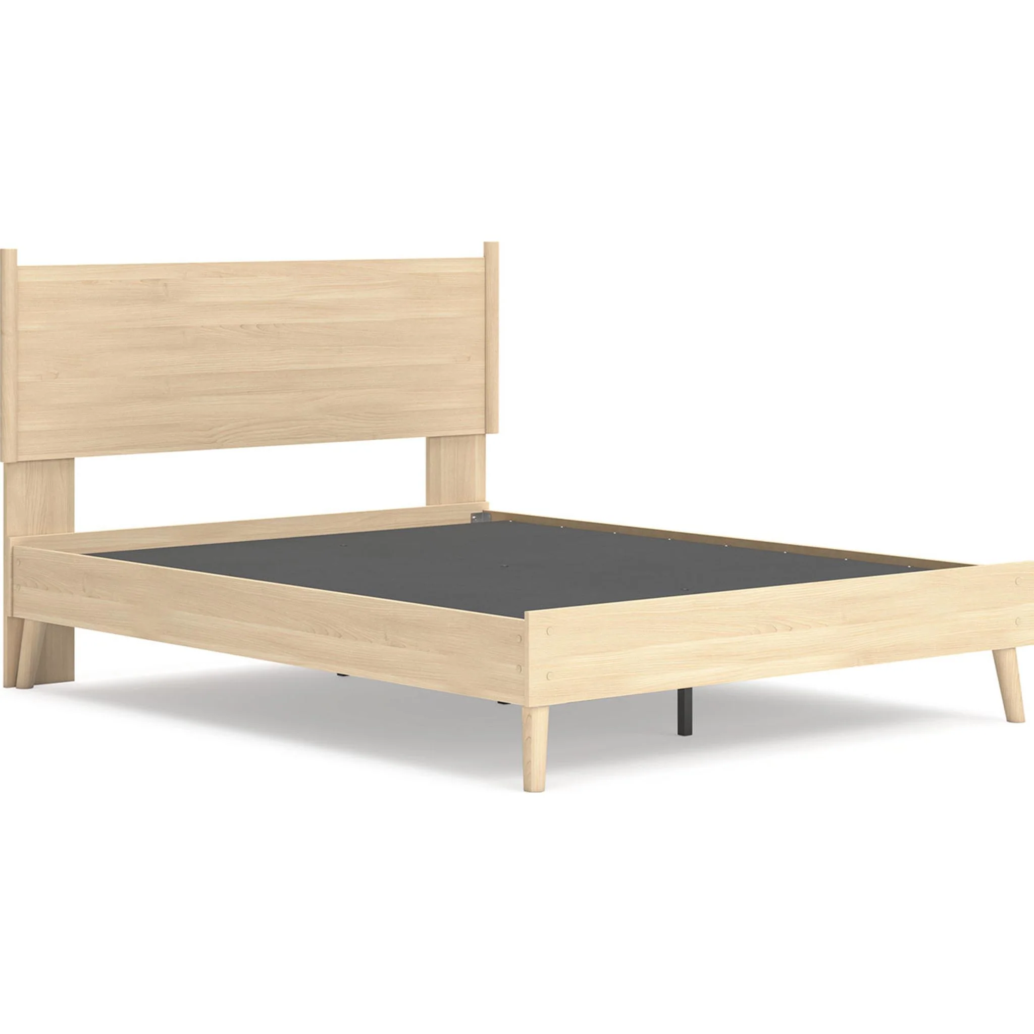 Cabinella Queen Platform Bed - Tan - Image 5