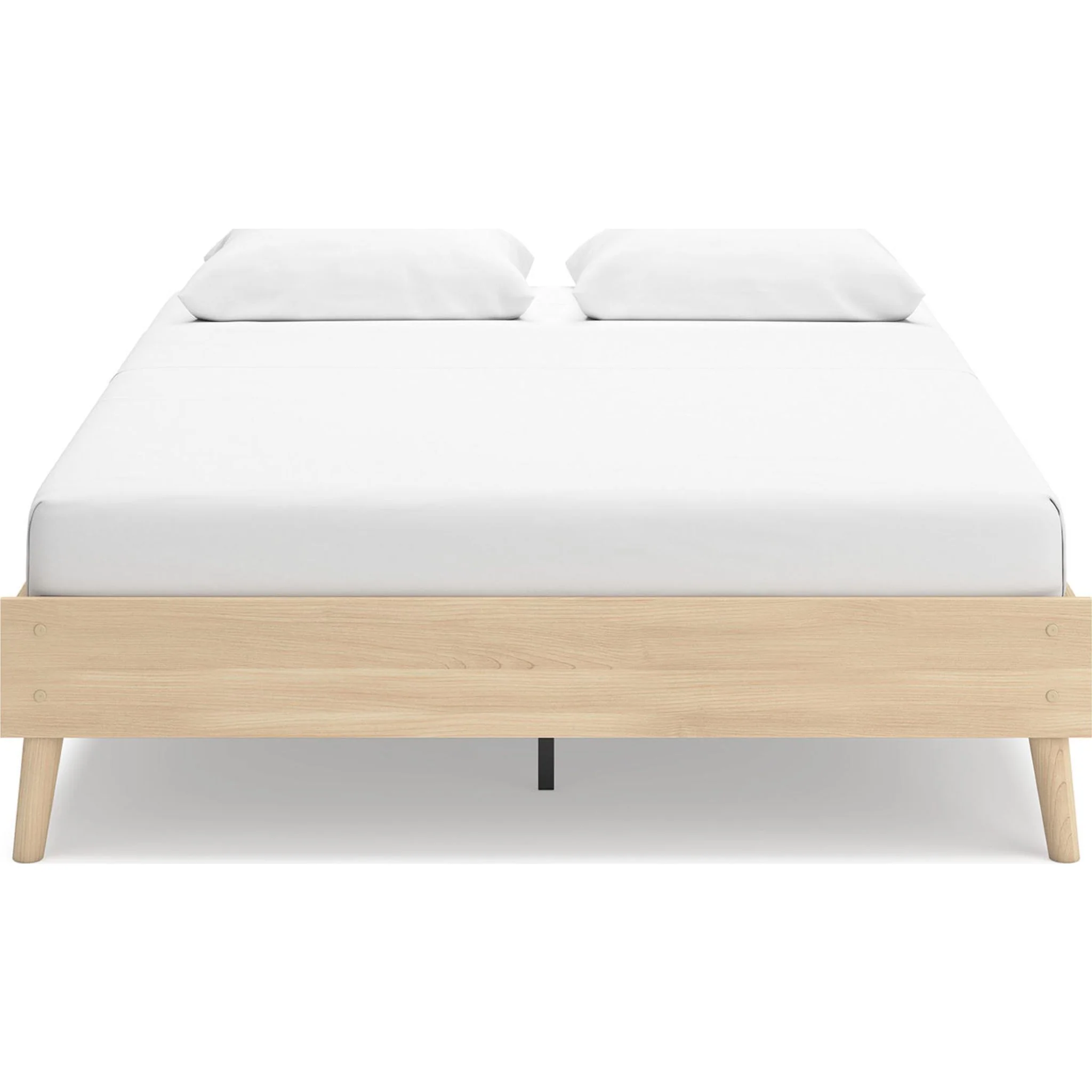 Cabinella Queen Platform Bed - Tan - Image 4